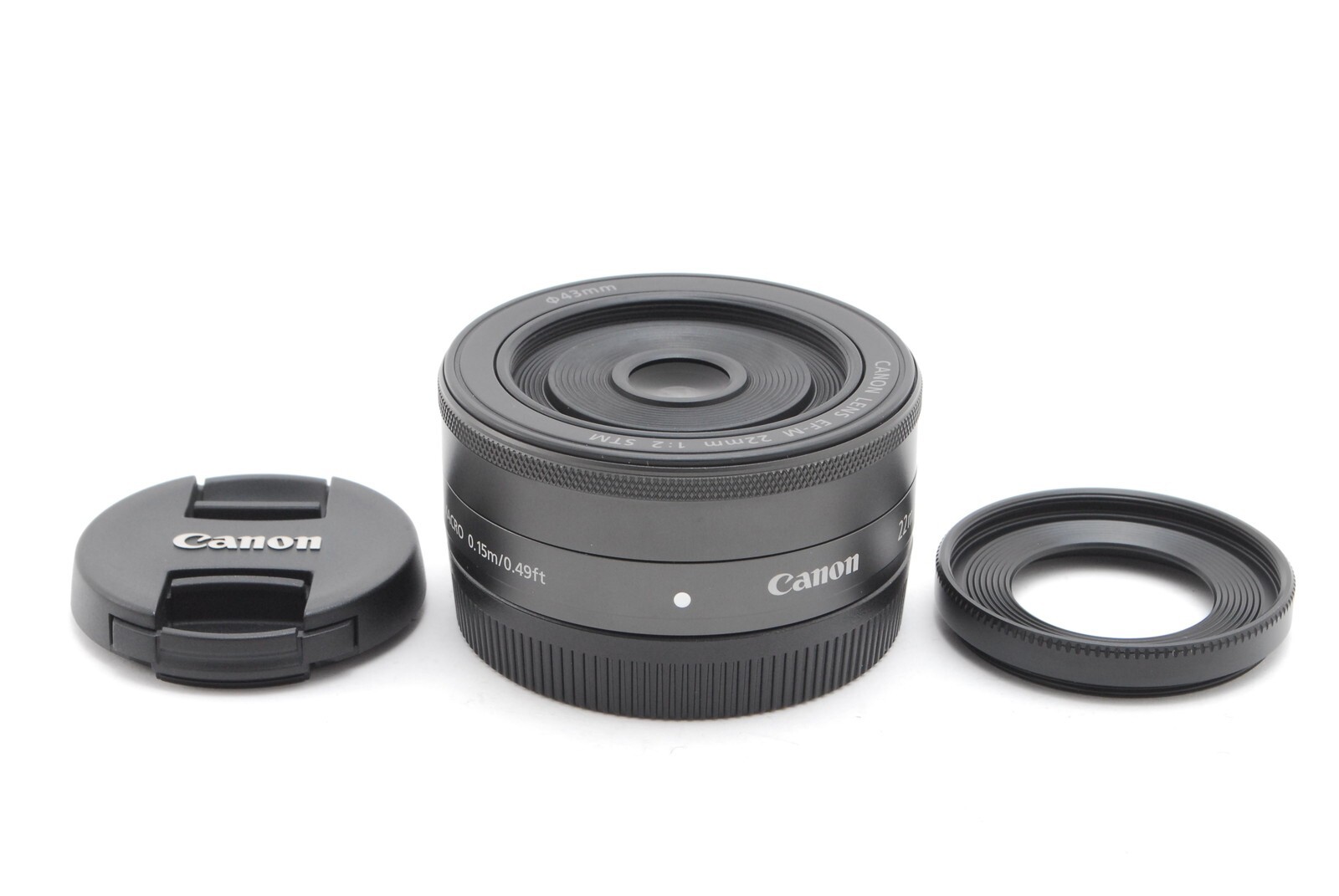 【MINT-】Canon EF-M 22mm f/2 STM AF Lens For EOS M Mount