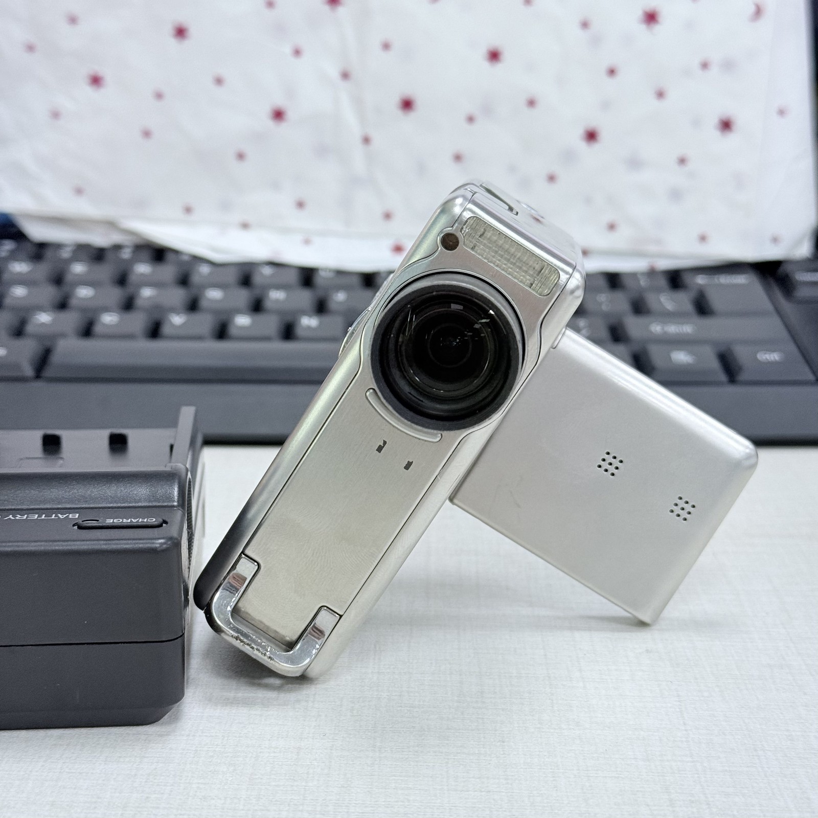 Canon PowerShot TX1 PSTX1 Silver Digital Camera English Tested & Ready to Use