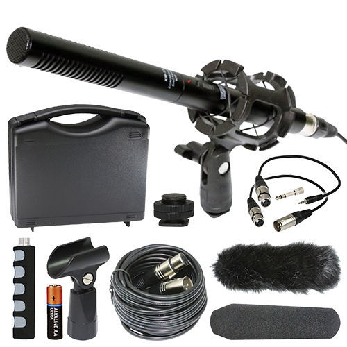 Canon XA35 Camcorder External Microphone Vidpro XM-55 13-Piece Video Kit