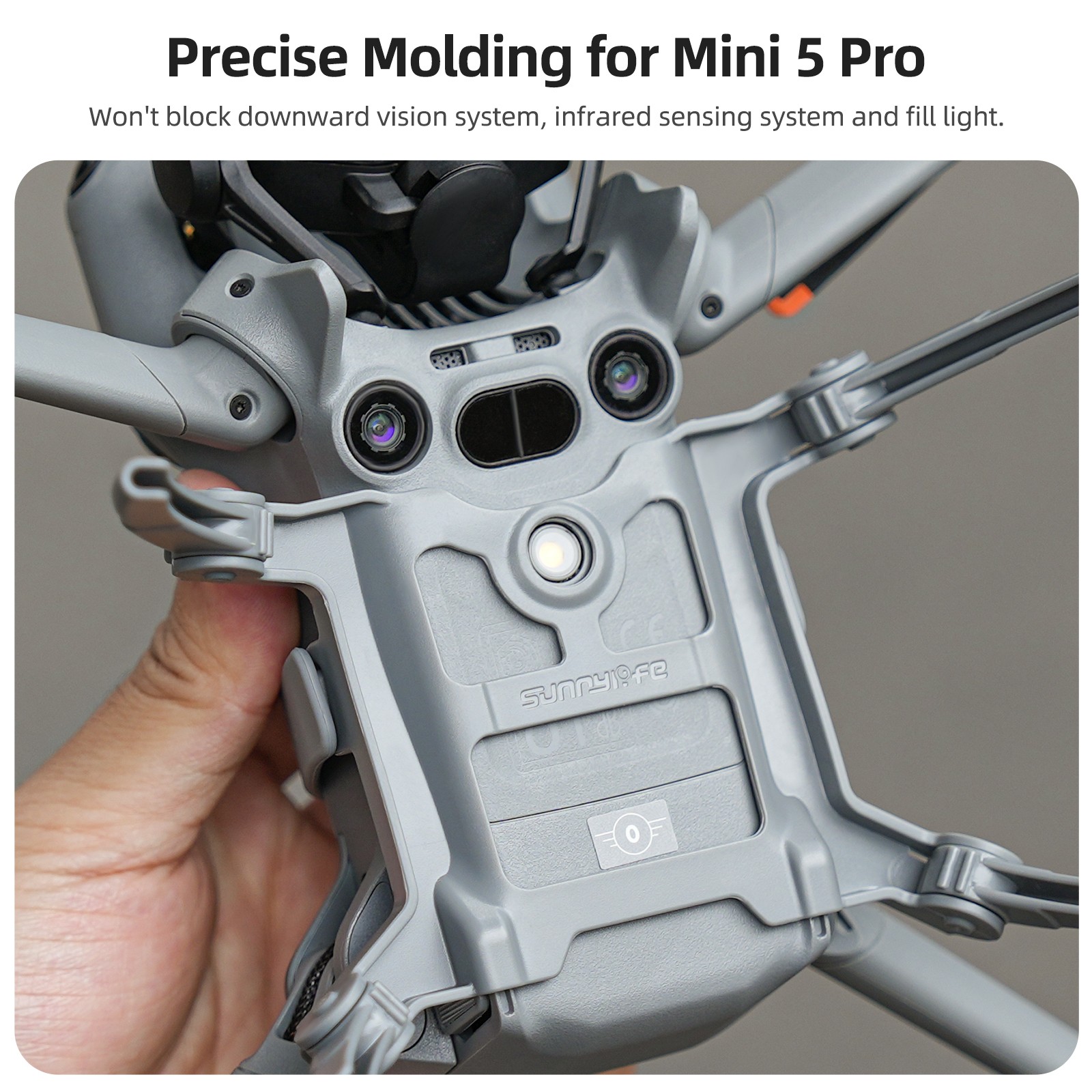 For DJI Mini 5 Pro Drone Heighten Landing Gear Folding Tripod Guard Accessories