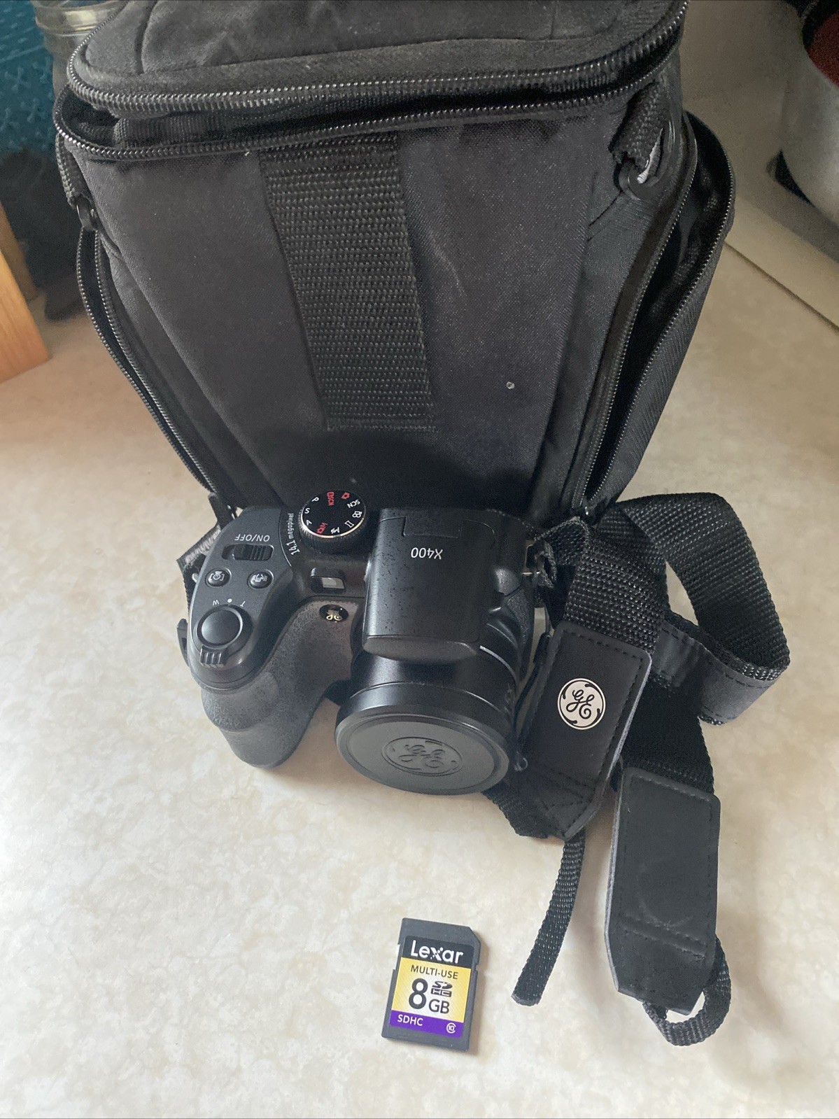 GE Power Pro Series X400 Digital Camera 14.1MP HD 15x Optical Zoom TESTED