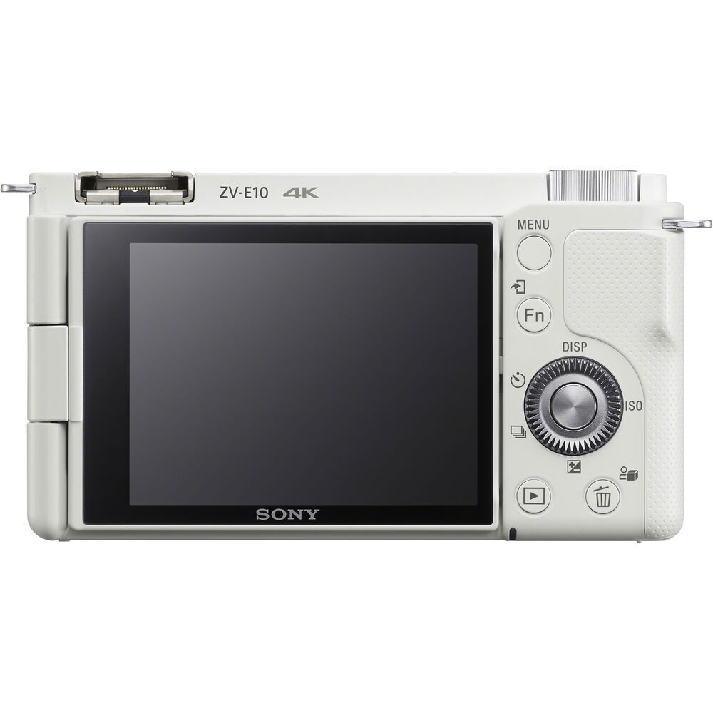 Sony ZV-E10 Vlogging with 16-50mm White – 1 Year Warranty – Next Day Delivery