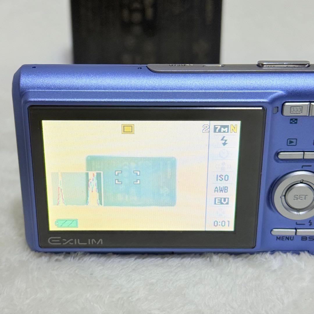 Shipped within 24 hours CASIO EXILIM EX Z75 Blue includes charger and manual