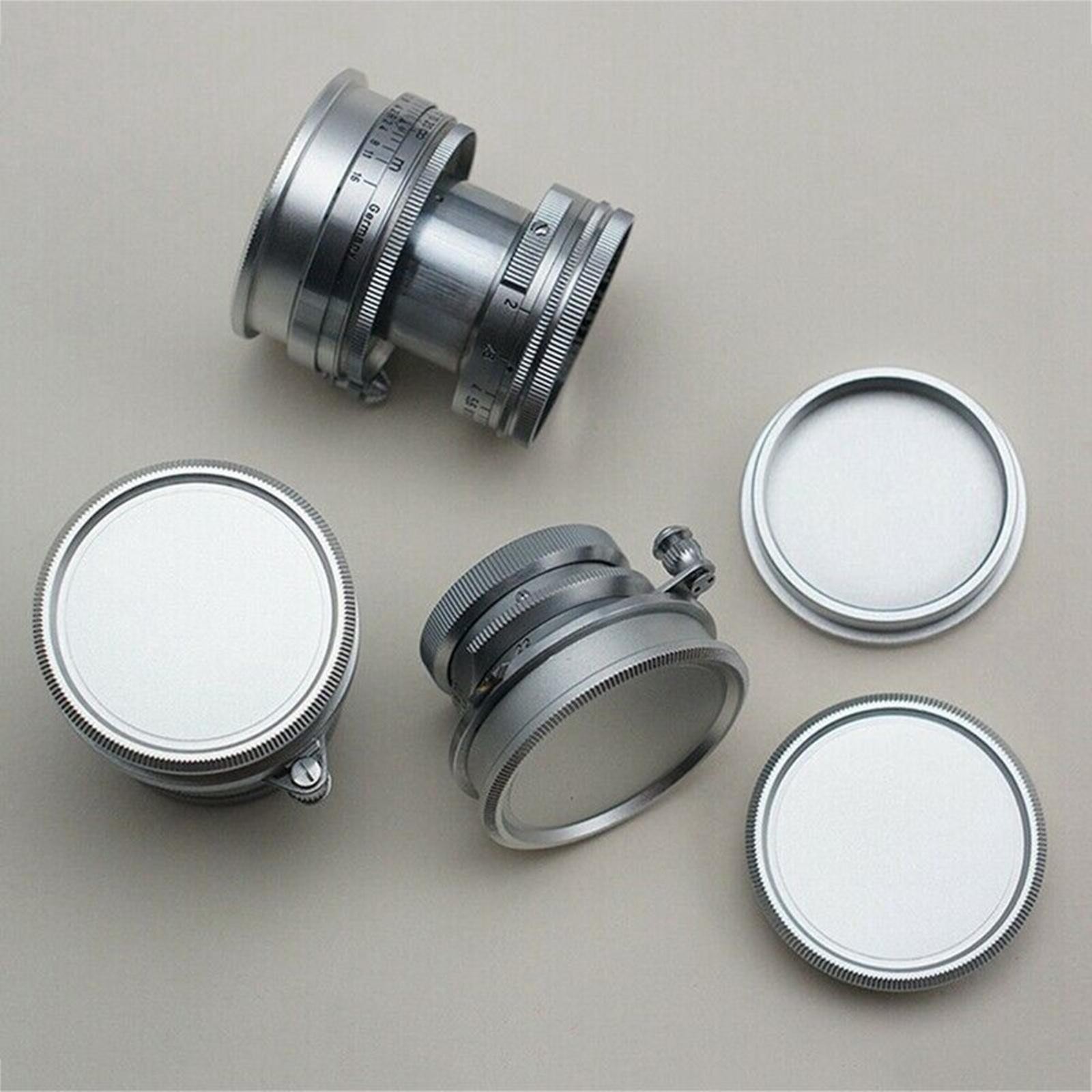 Aluminum Alloy Rear+Body Lens Cover Cap For Leica M39 L39 Screw Mount Camera