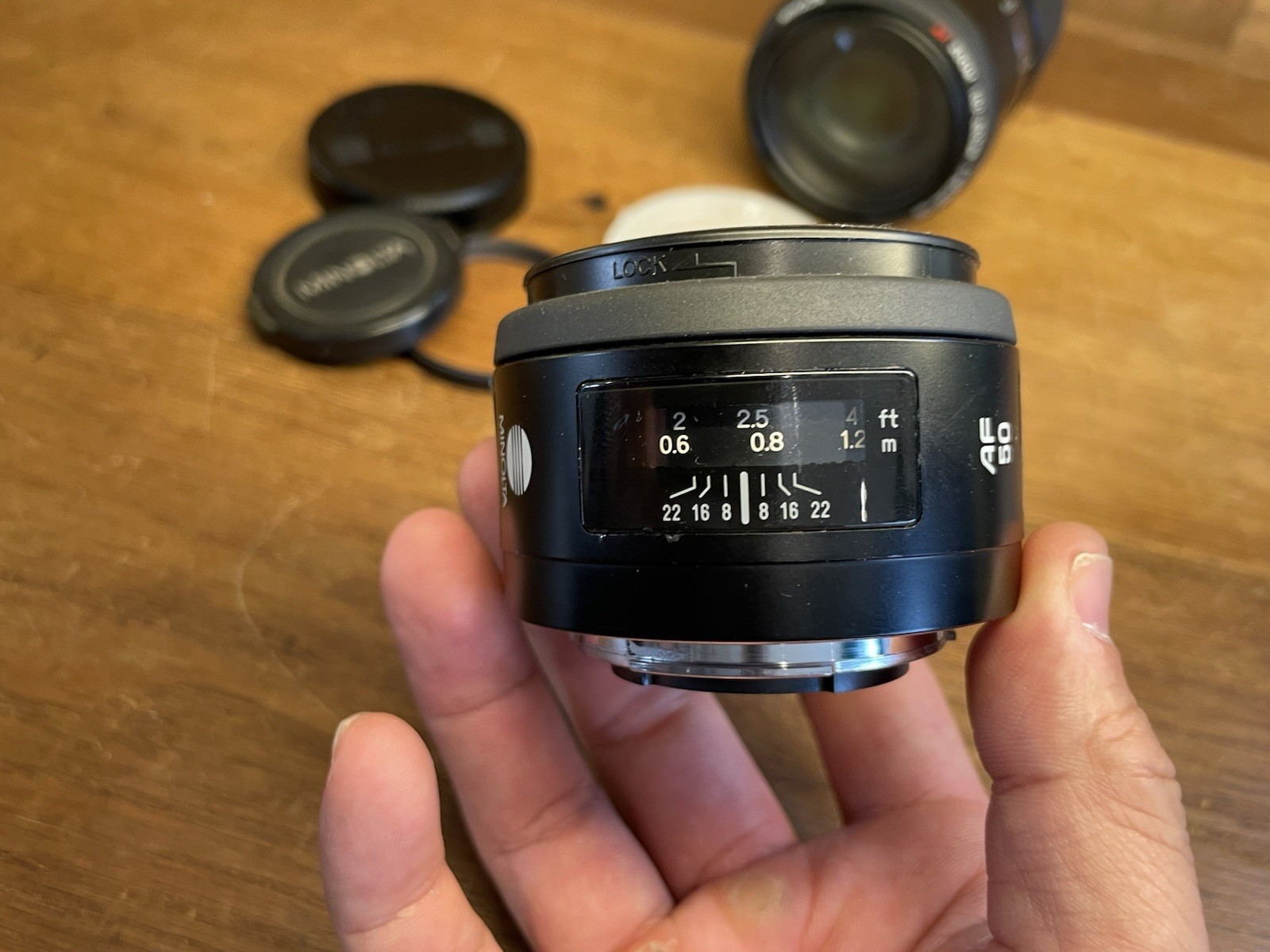 *New Type 2 Lens Set : Almost Mint* Minolta AF 50mm F/1.7 & 100-300mm F/4.5-5.6