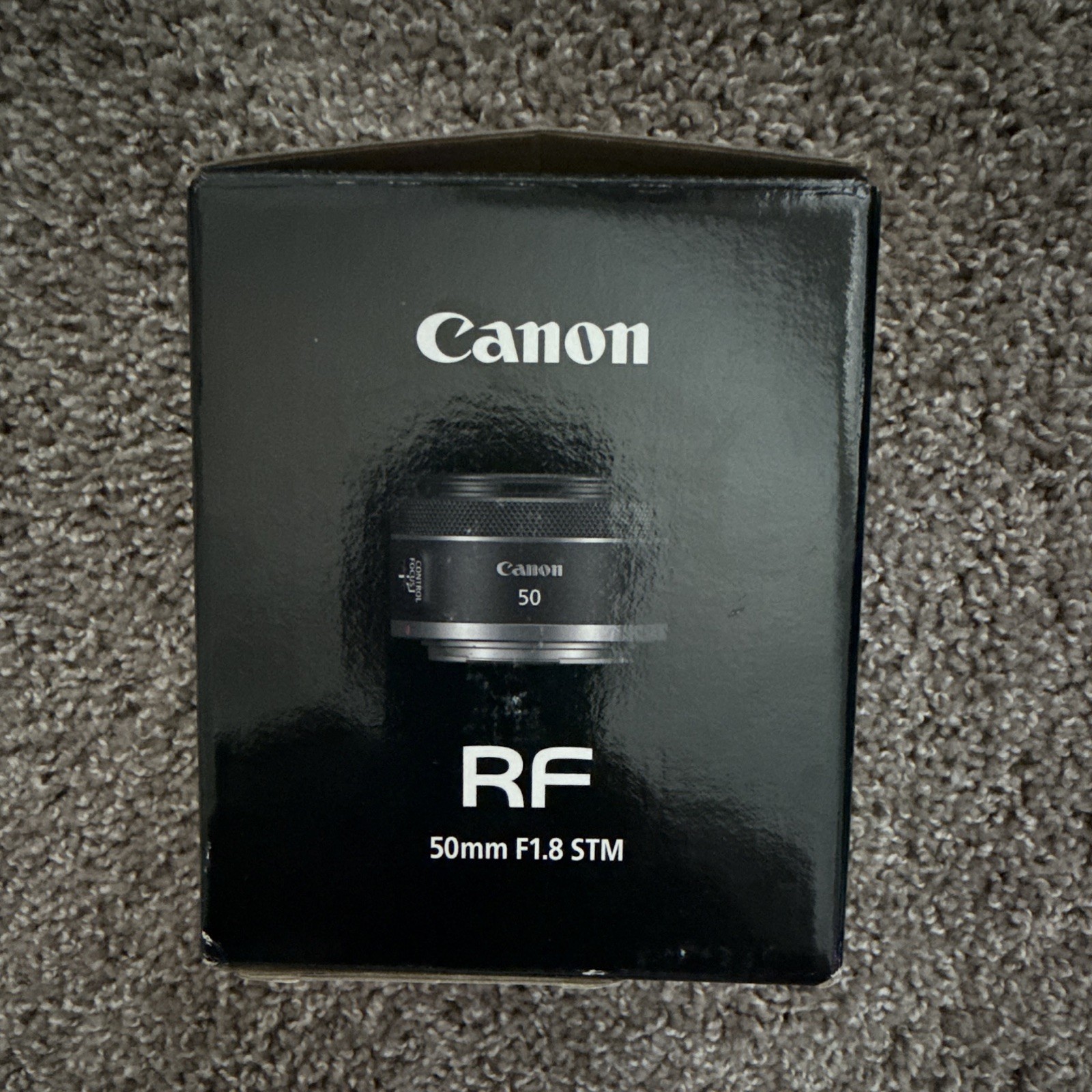 Canon RF 50mm f/1.8 STM Autofocus Lens for Canon RF, 43mm Filter
