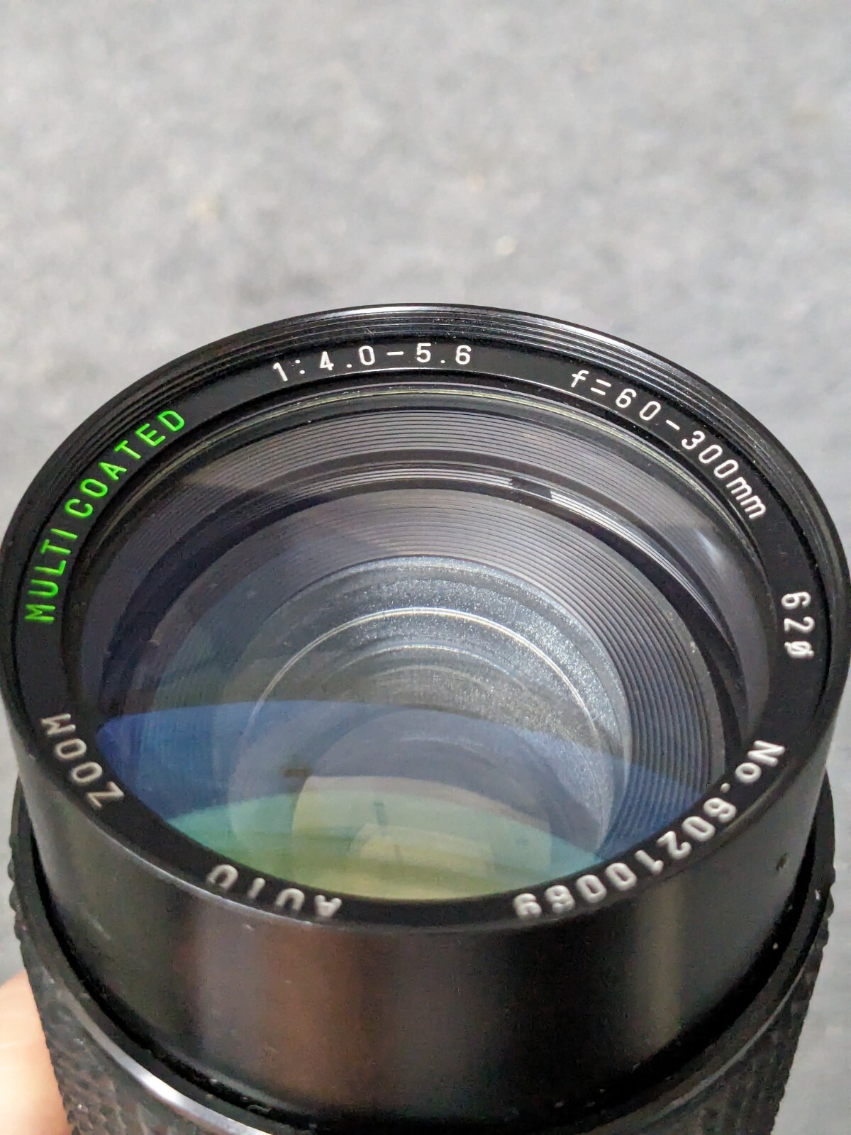 Sears Zoom Multi-Coated 60-300mm f:4.0-5.6 Manual Focus Lens 202.7368300