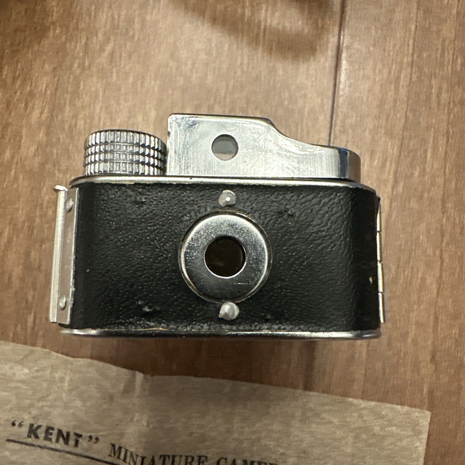 VINTAGE 1950’S HIT MINIATURE SPY FILM MINI CAMERA MADE IN JAPAN W/ Case