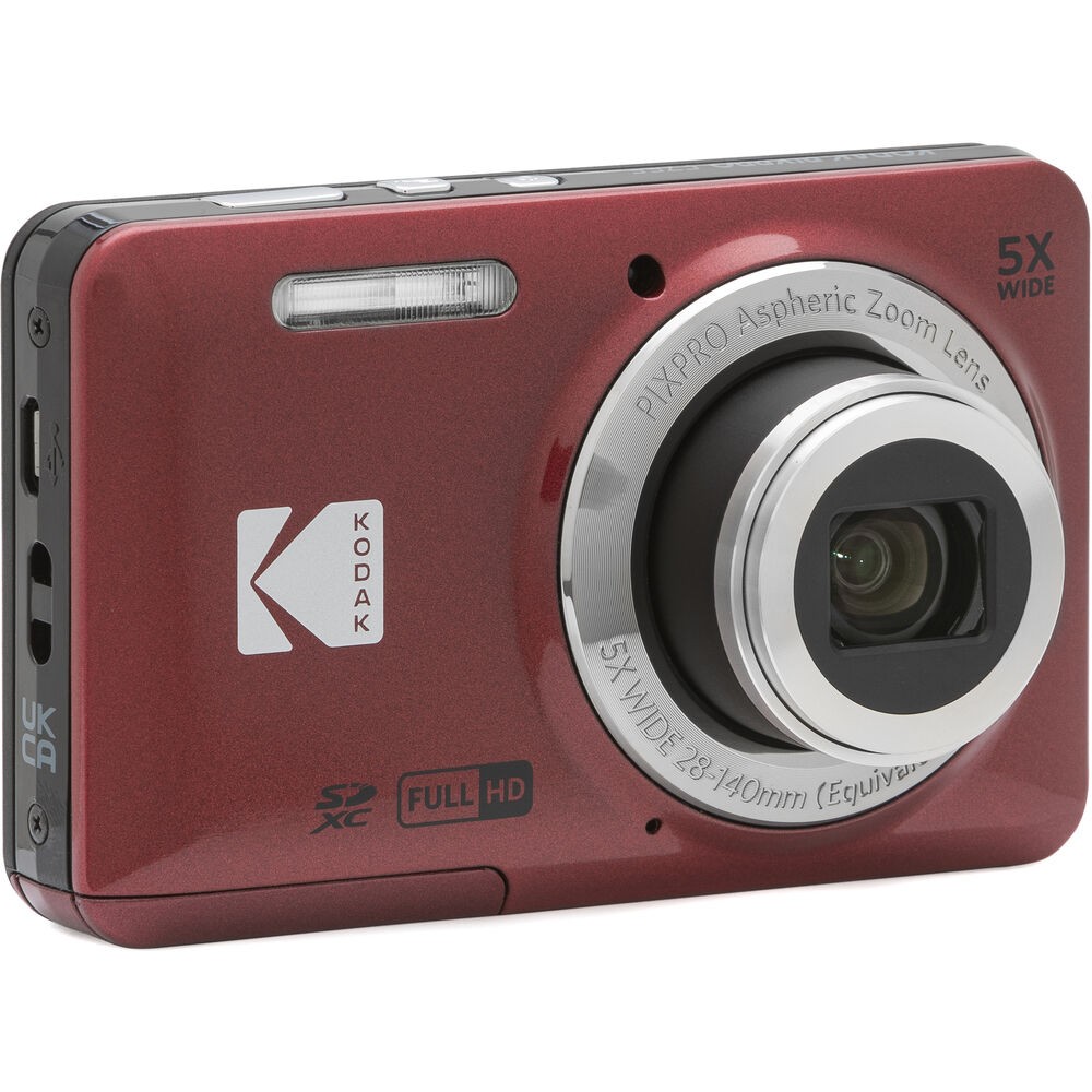 Kodak PIXPRO FZ55 Digital Camera (Red) FZ55RD