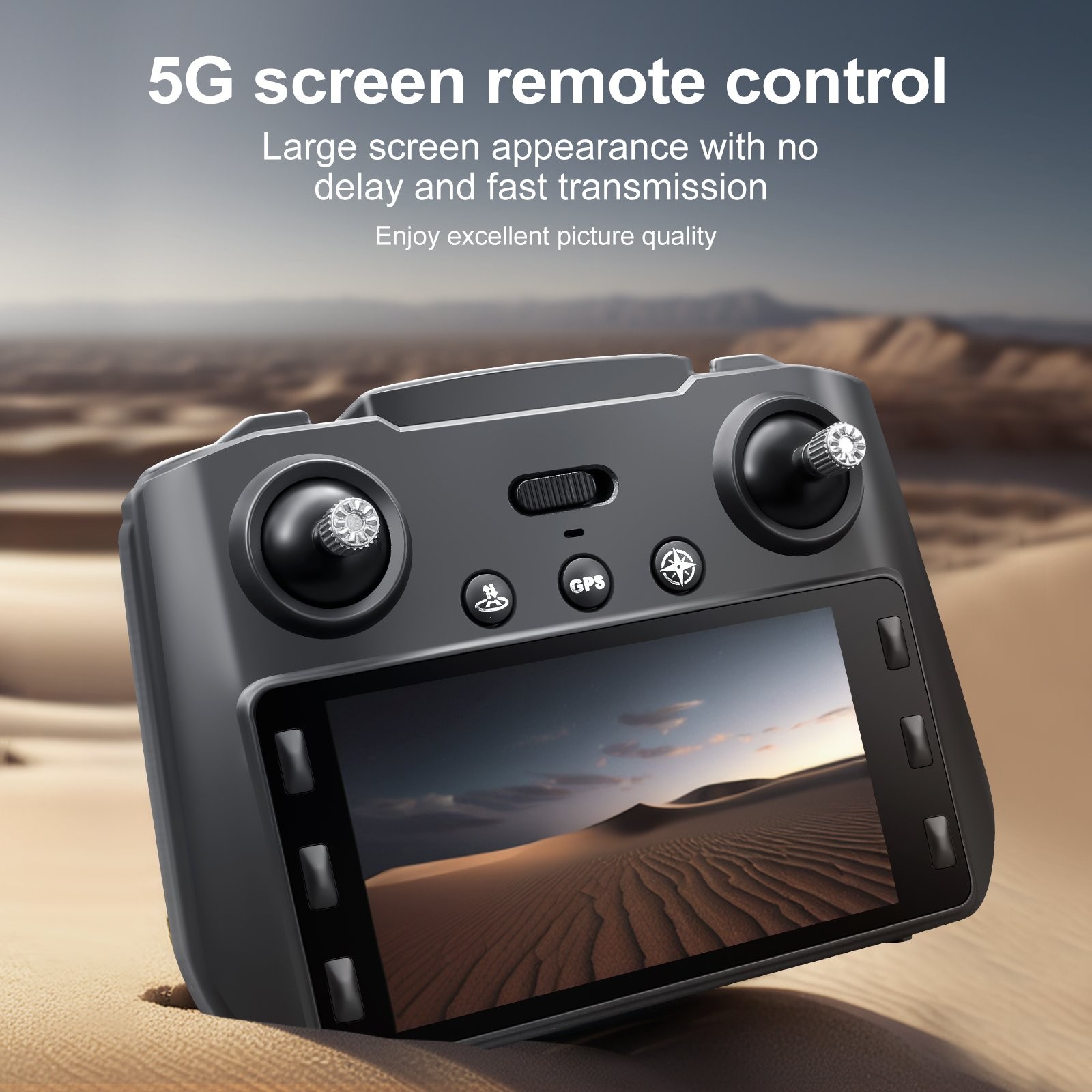 NEW S159 RC Drone GPS FPV 4K HD Dual Camera 360° Obstacle Avoidance Smart Follow
