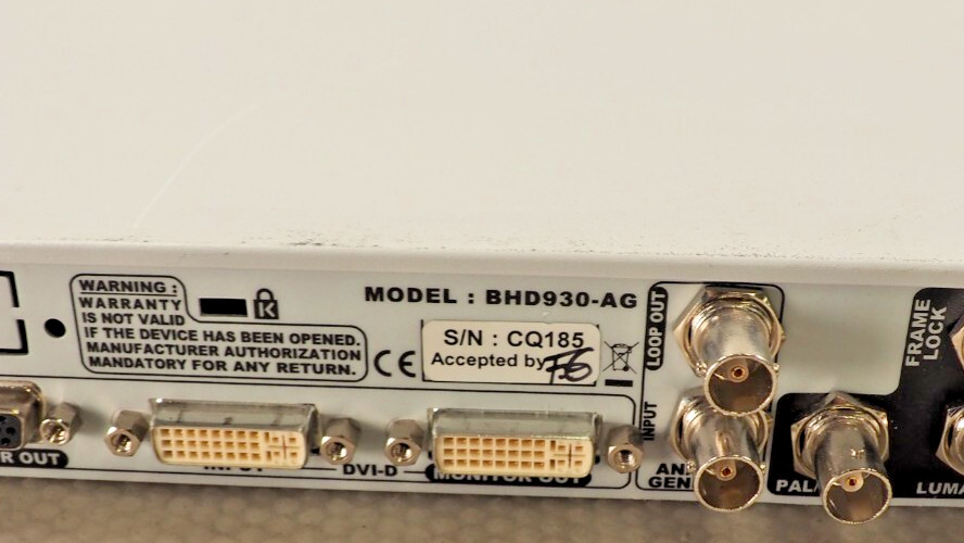 Analog Way Broad Scan HD BHD930-AG Broadcast Converter