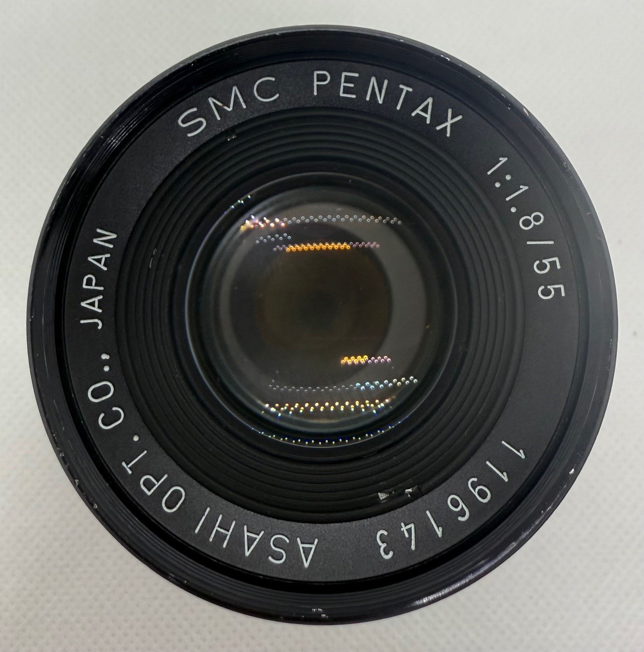【Excellent】Asahi SMC Pentax Lens 1:1.8/55 Manual Made in Japan【236】