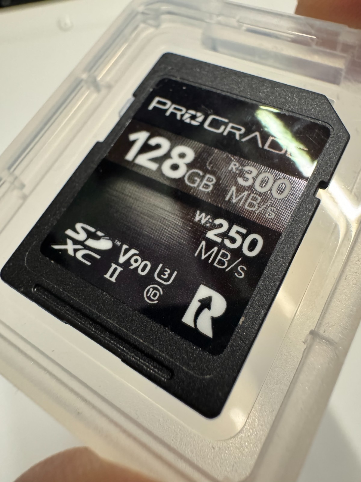 ProGrade Digital SDXC UHS-II 128GB V90 ii U3 Class 10 250MB/s PGSD128GBCKBH