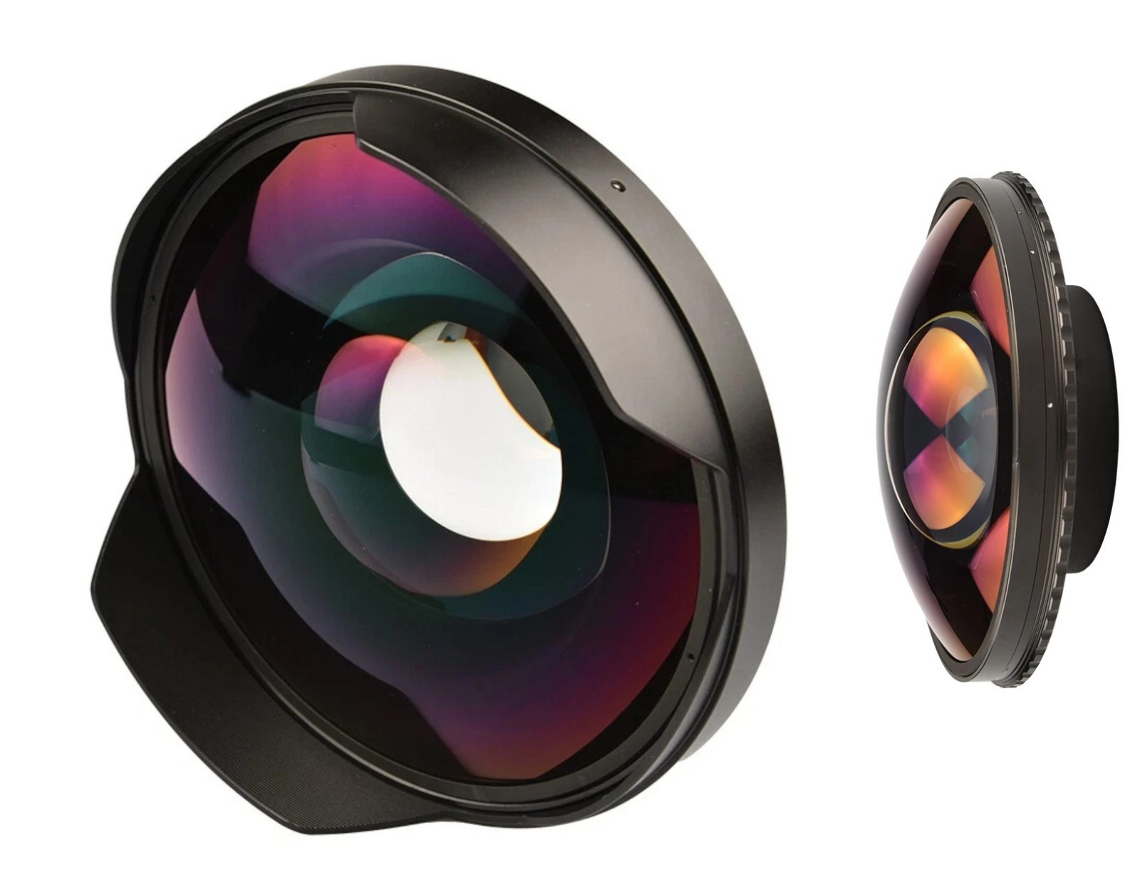 58mm Super Wide Hi Def 0.3x Ultra Wide Angle Fisheye Lens For Camcorder
