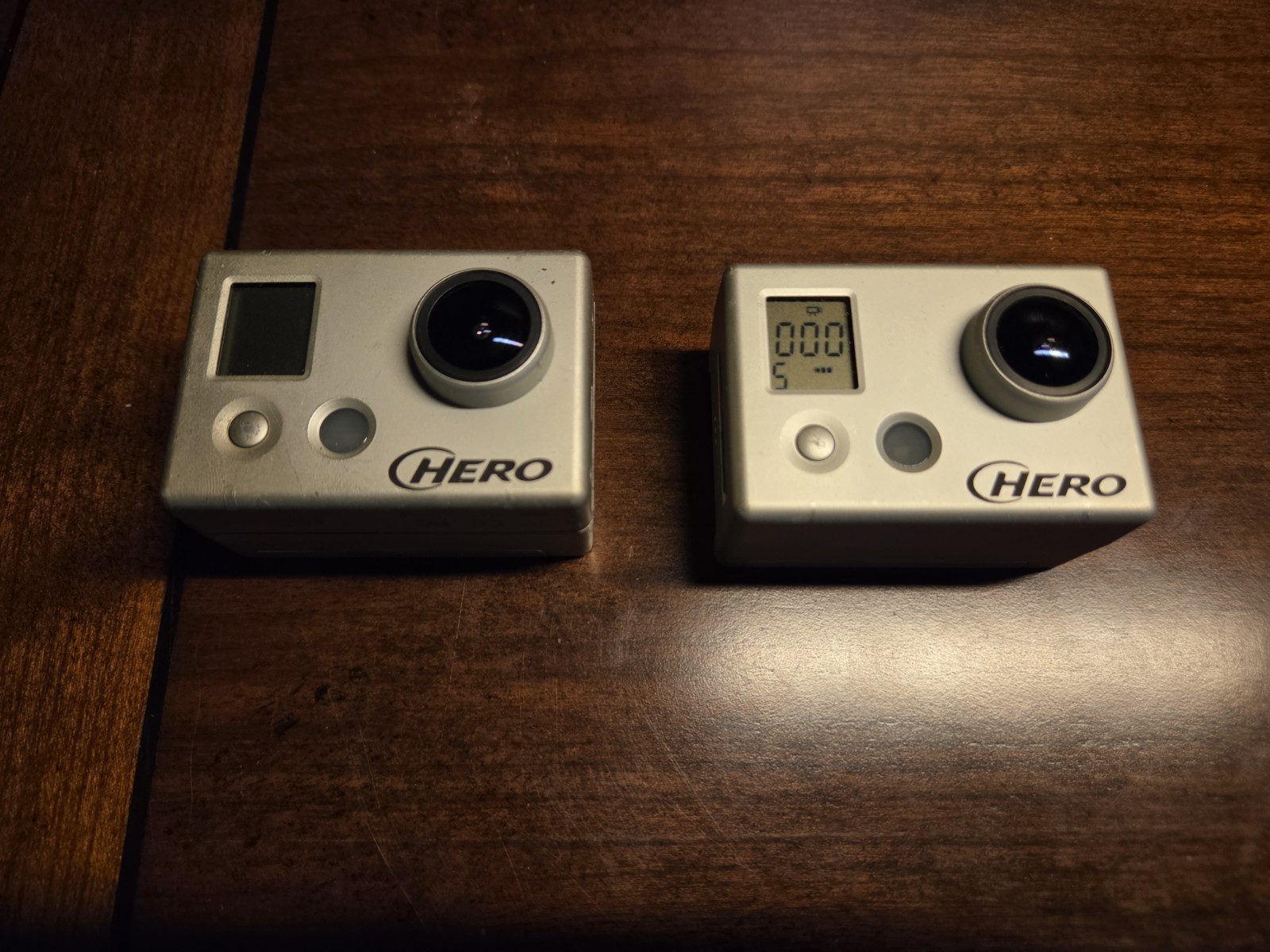 *TWO* GOPRO ORIGINAL HD HERO HELMET 1080P HD VIDEO CAMERA 5MP w/ ACCESSORIES
