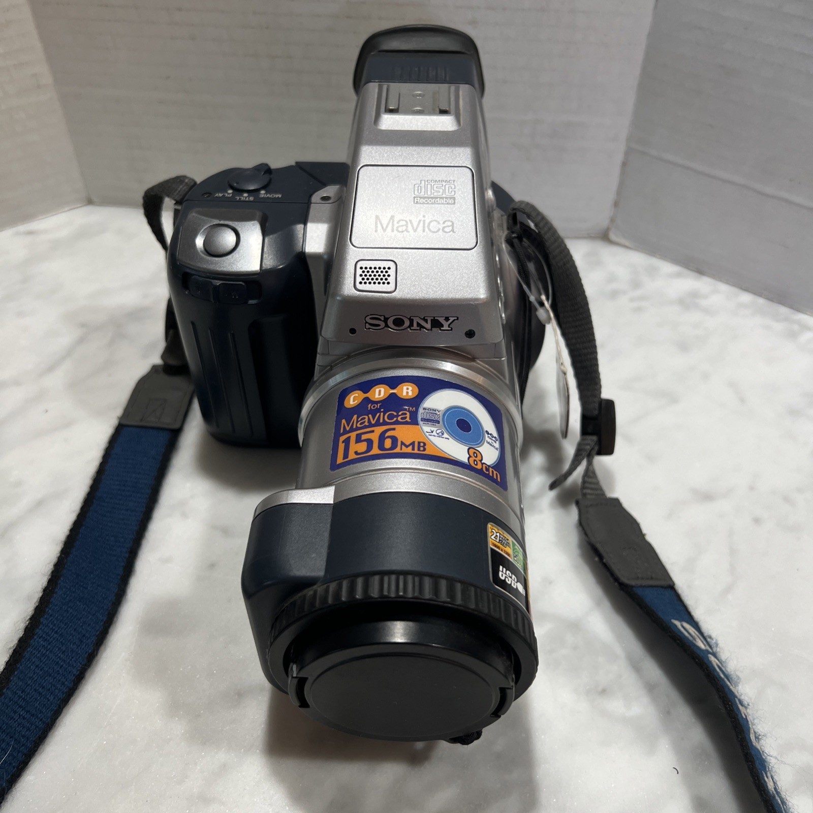 Sony Mavica Mega Movie HQ Digital Still Camera MVC-CD1000 Tested Works