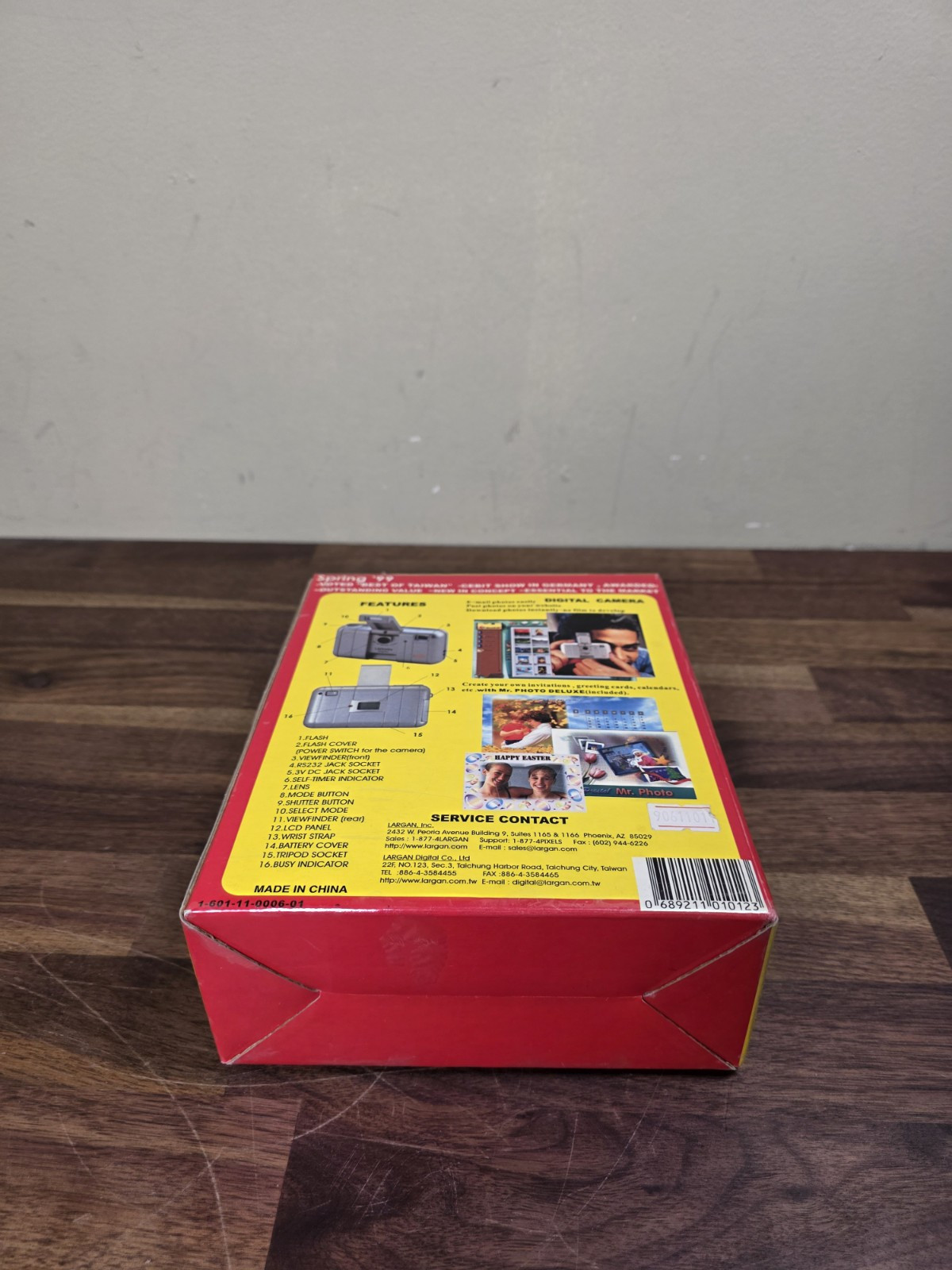 Largan Group Lmini 350 0.4MP Digital Camera – Silver – New Sealed