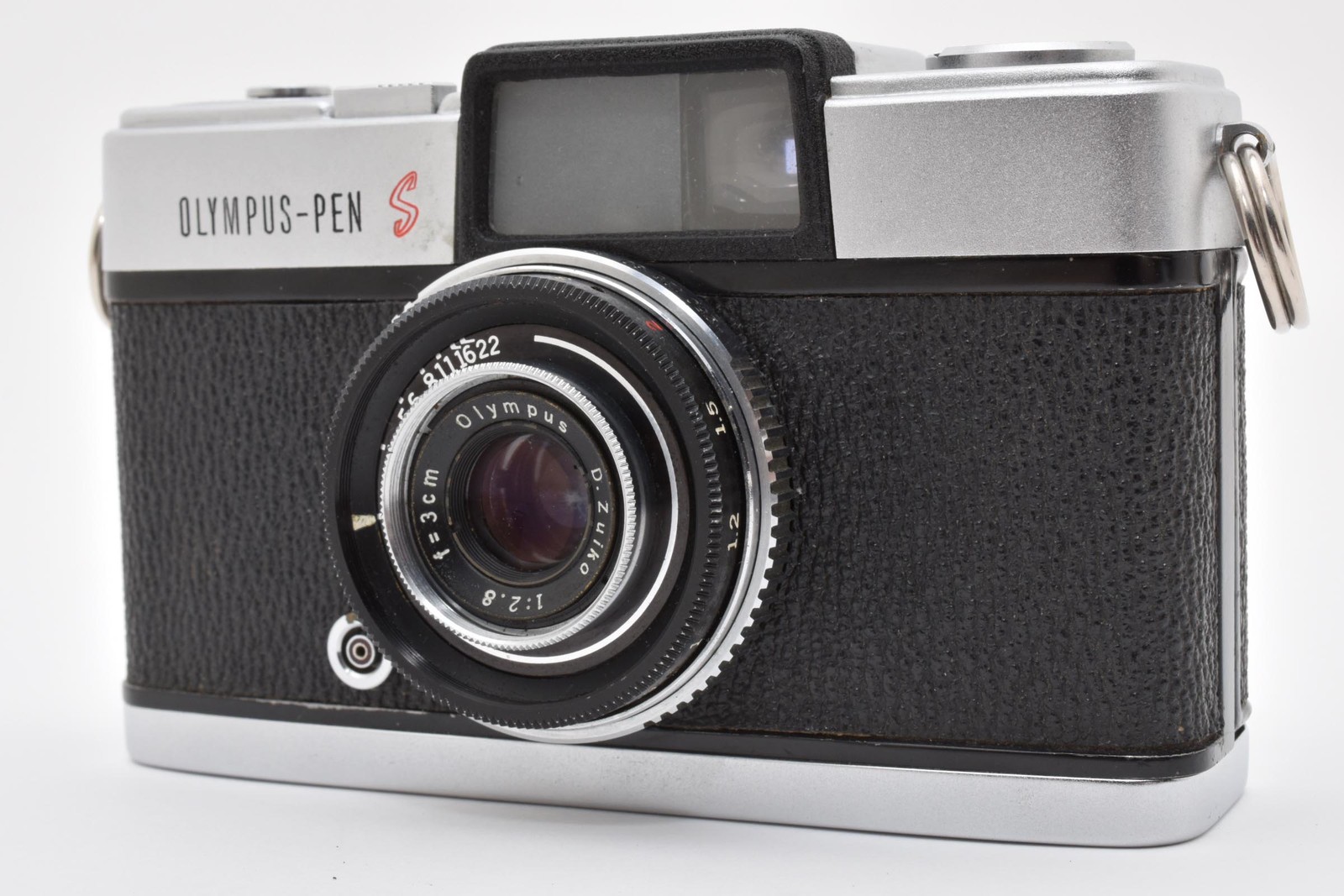 [Exc+5] OLYMPUS PEN S PENS Half Frame 35mm Film Camera From JAPAN
