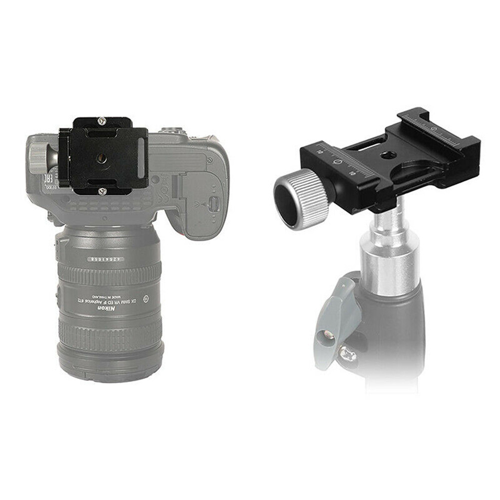38mm Adjustable QR 1/4″ Screw Clamp Camera Tripod Mount For Arca Swiss Plate