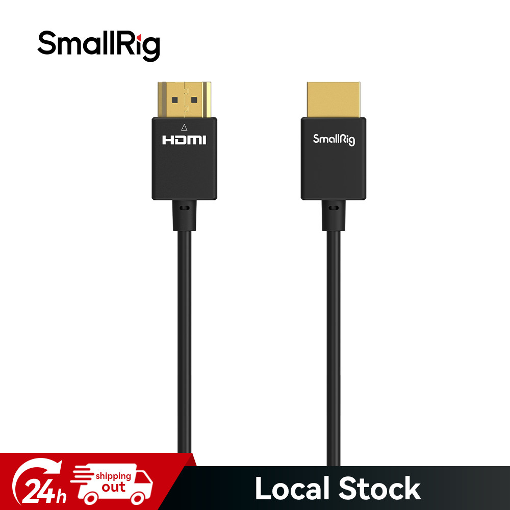 SmallRig Ultra-Slim HDMI Cable (13.8″)Supports Resolutions up to 4K UHD 60HZ
