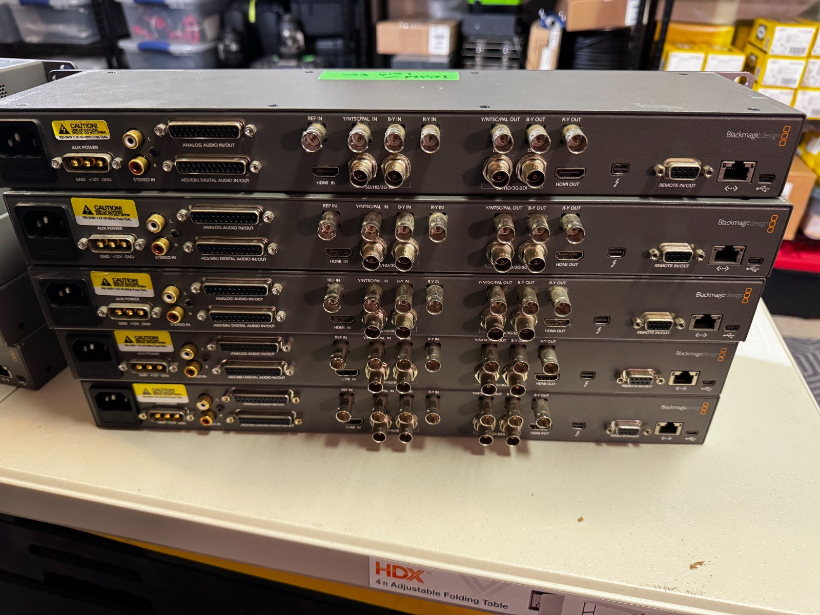 Blackmagic Teranex 2D Processor Broadcast SDI HDMI 3G Converter Test Generator