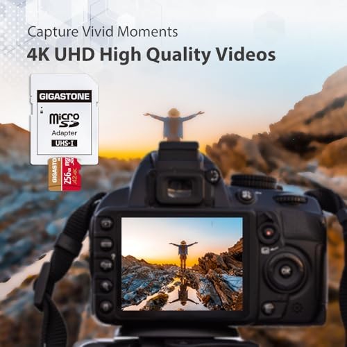 【5-Years Data Recovery】 256GB Micro SD Card, 4K 256GB Camera Pro MAX 1-Pack