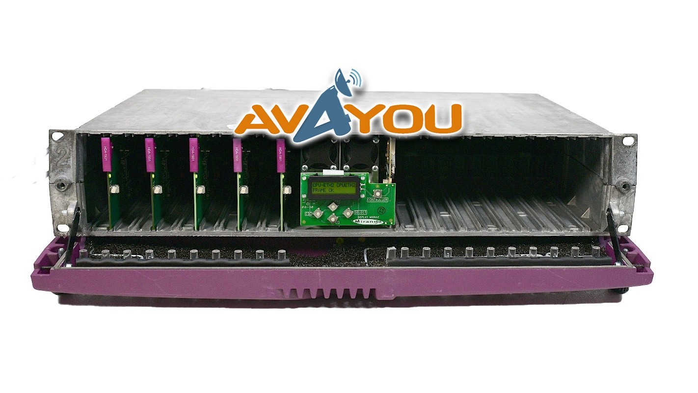 Miranda GV Densite 2 w/ 5x HDA-1931 Dual 3G/HD/SDI Distribution Amplifier +DRP-F