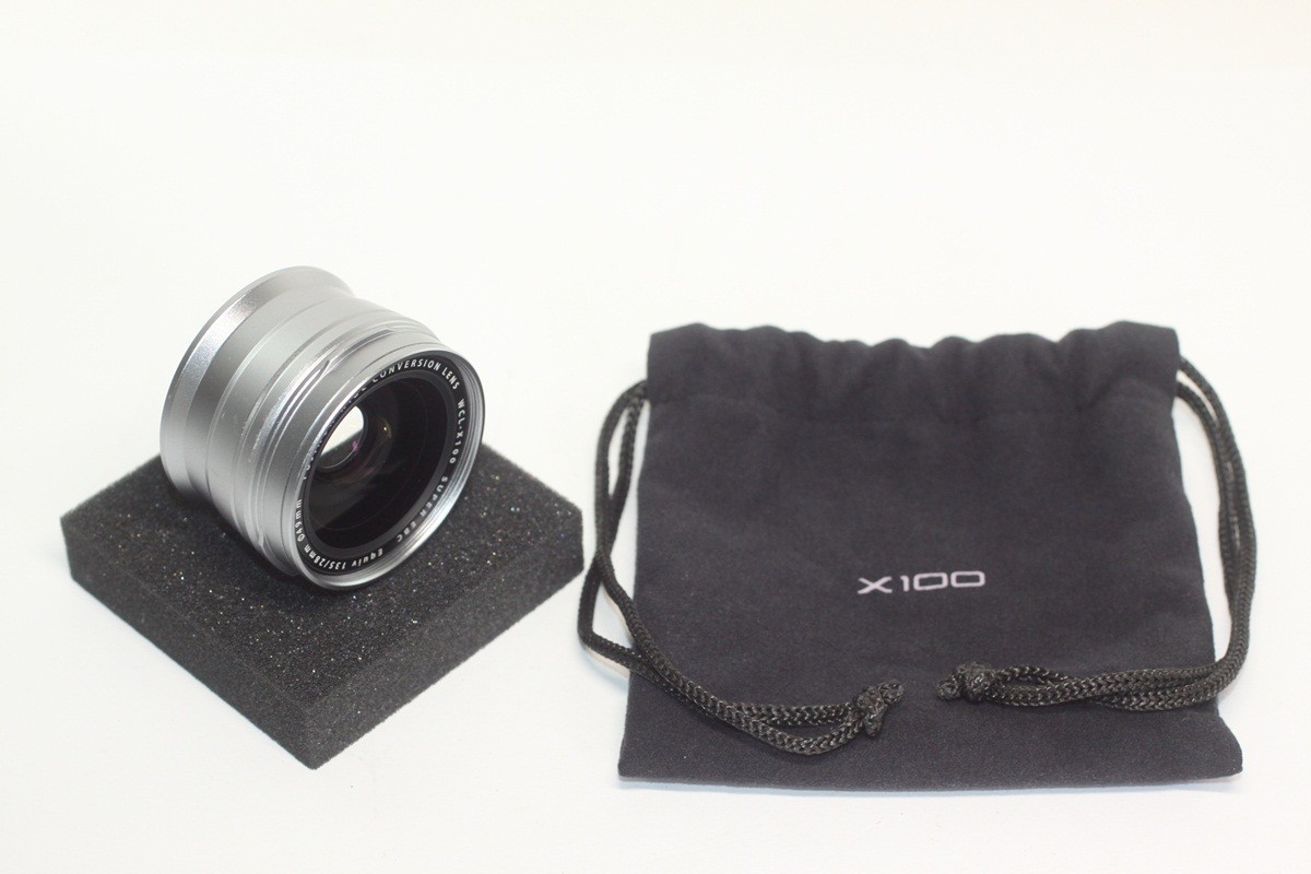 Fujifilm WCL-X100 Wide Conversion Lens (Silver)