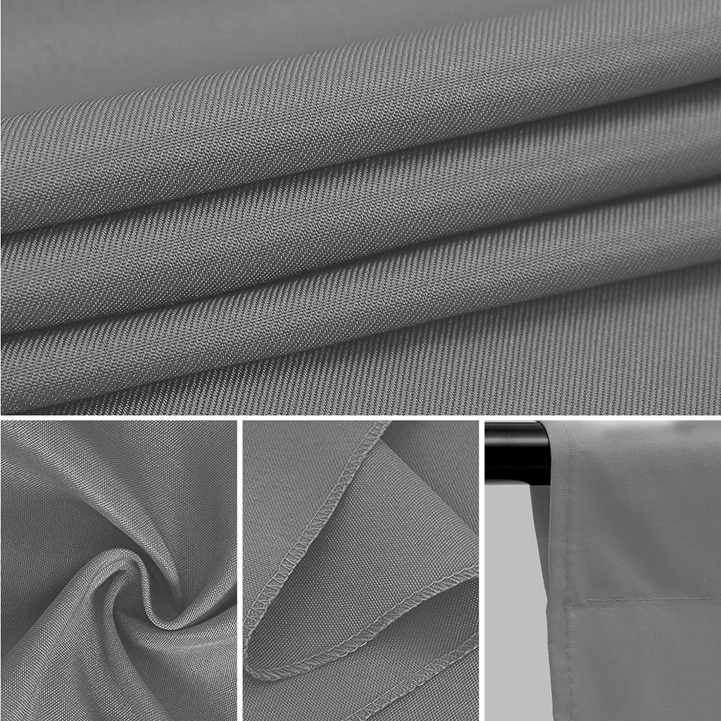 Cpliris 10X12Ft Gray Backdrop Photography Grey Photo Shooting Background Matt