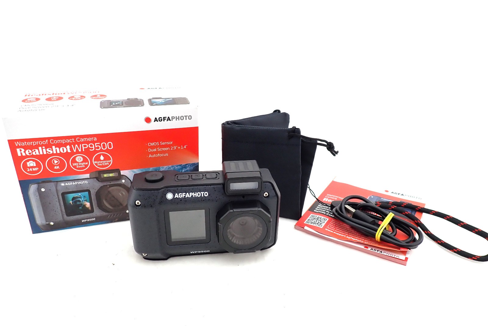 AgfaPhoto Realshot WP9500 Compact Black 18x Zoom