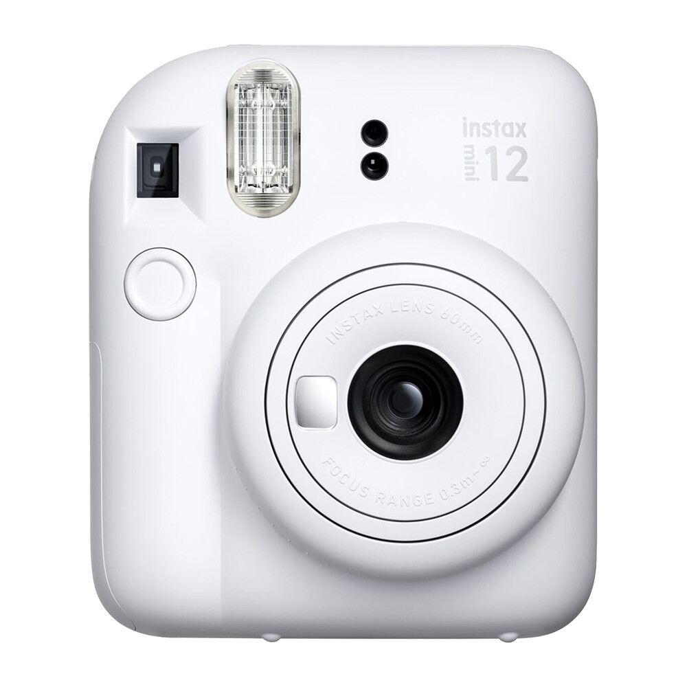 Fujifilm Instax Mini 12 Fuji Instant Film Camera Clay White