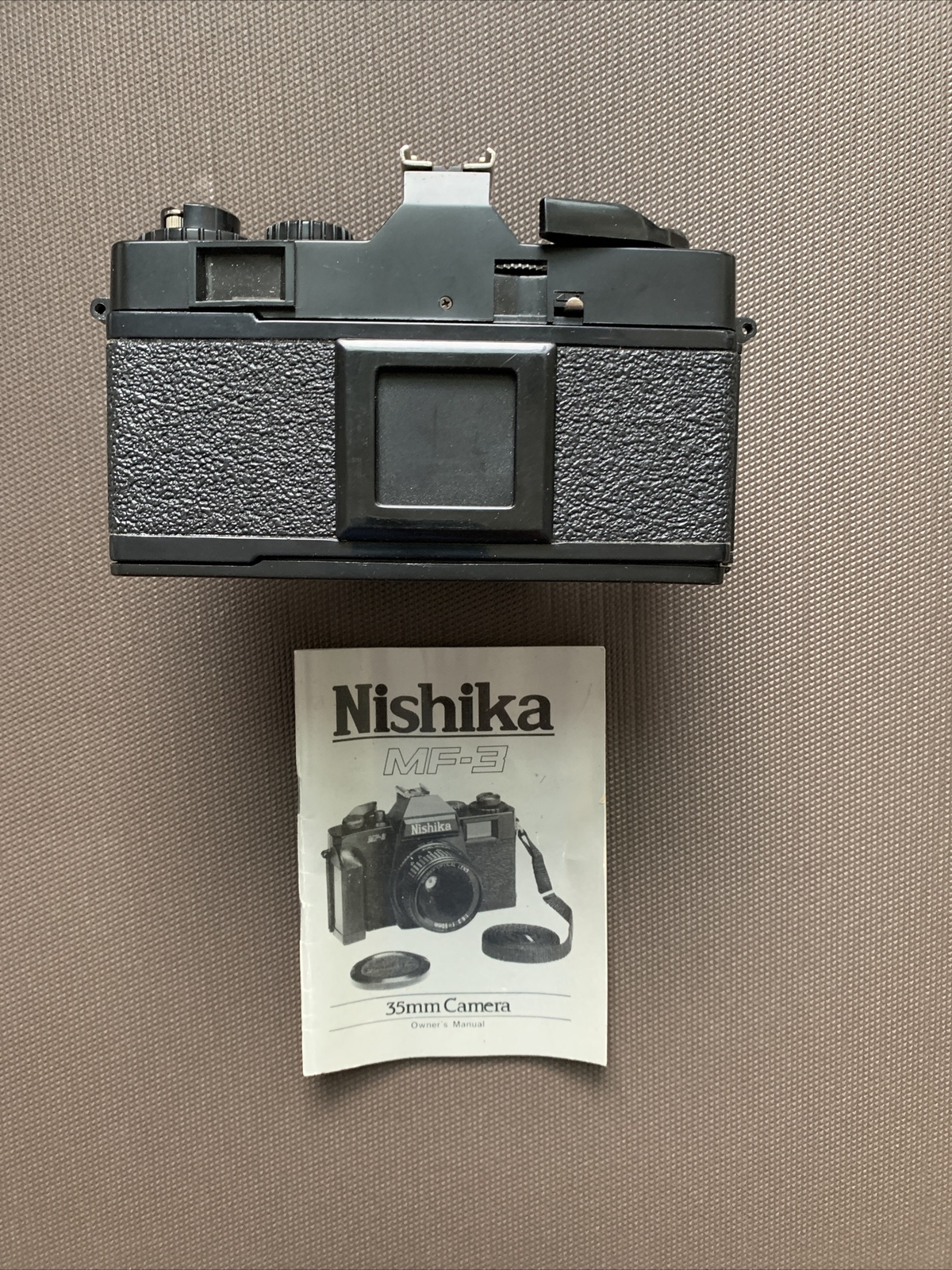 Nishika Camera MF-3 Auto Fix Focus 50mm Lens 1:6 Untested No Returns