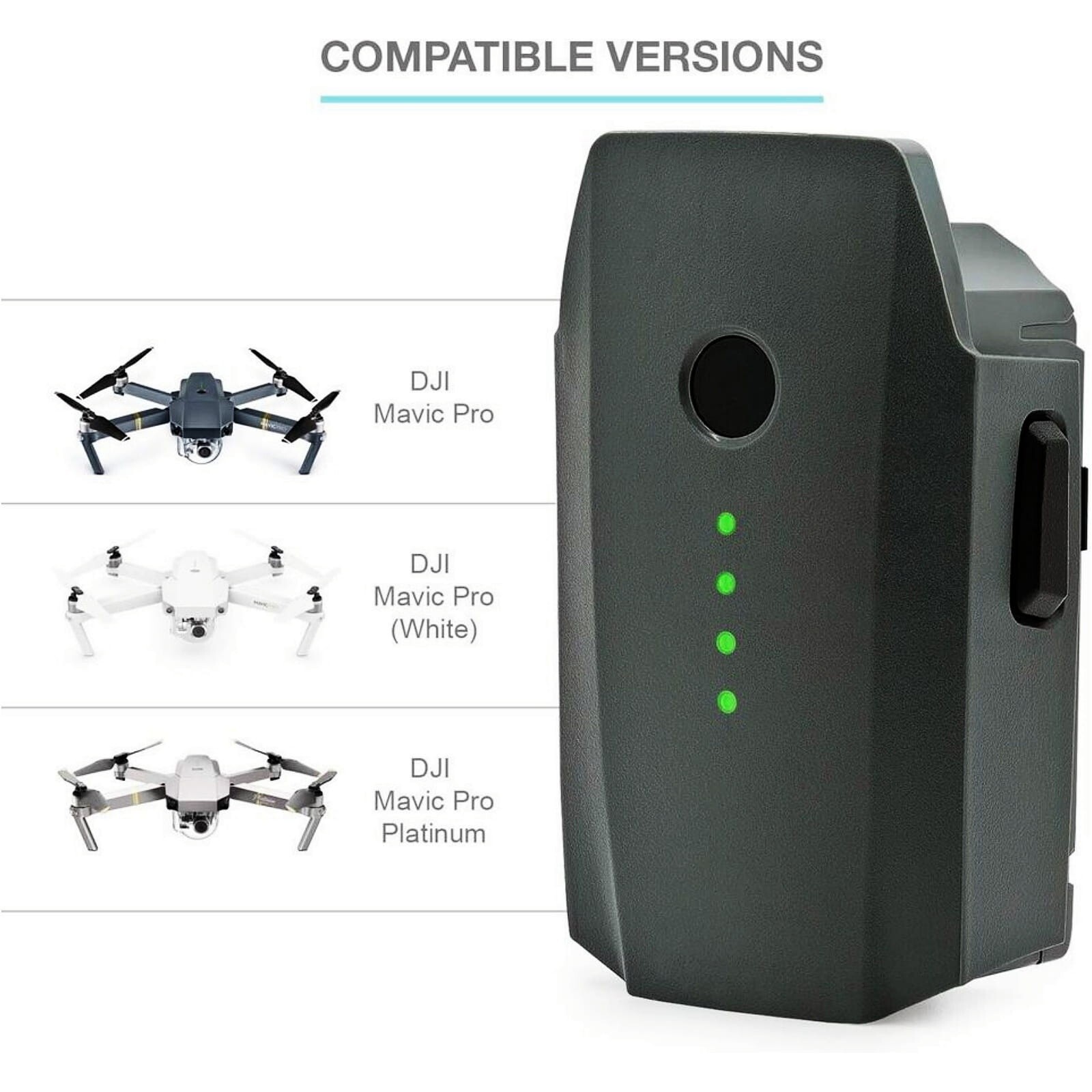 New Mavic Pro Drone 11.4V 3830mAh Intelligent Flight Battery For DJI