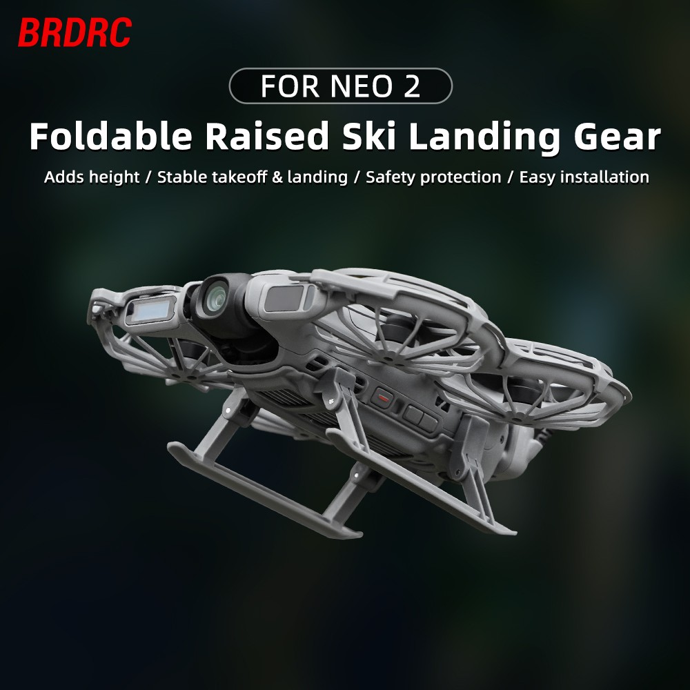 For DJI Neo 2 Drone Landing Gear Heightened Folding Tripod Stand Leg Accessories
