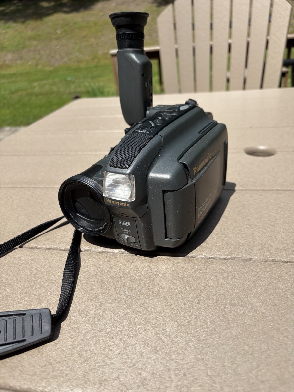 Panasonic PV-L606 VHS-C Analog Camcorder UNTESTED