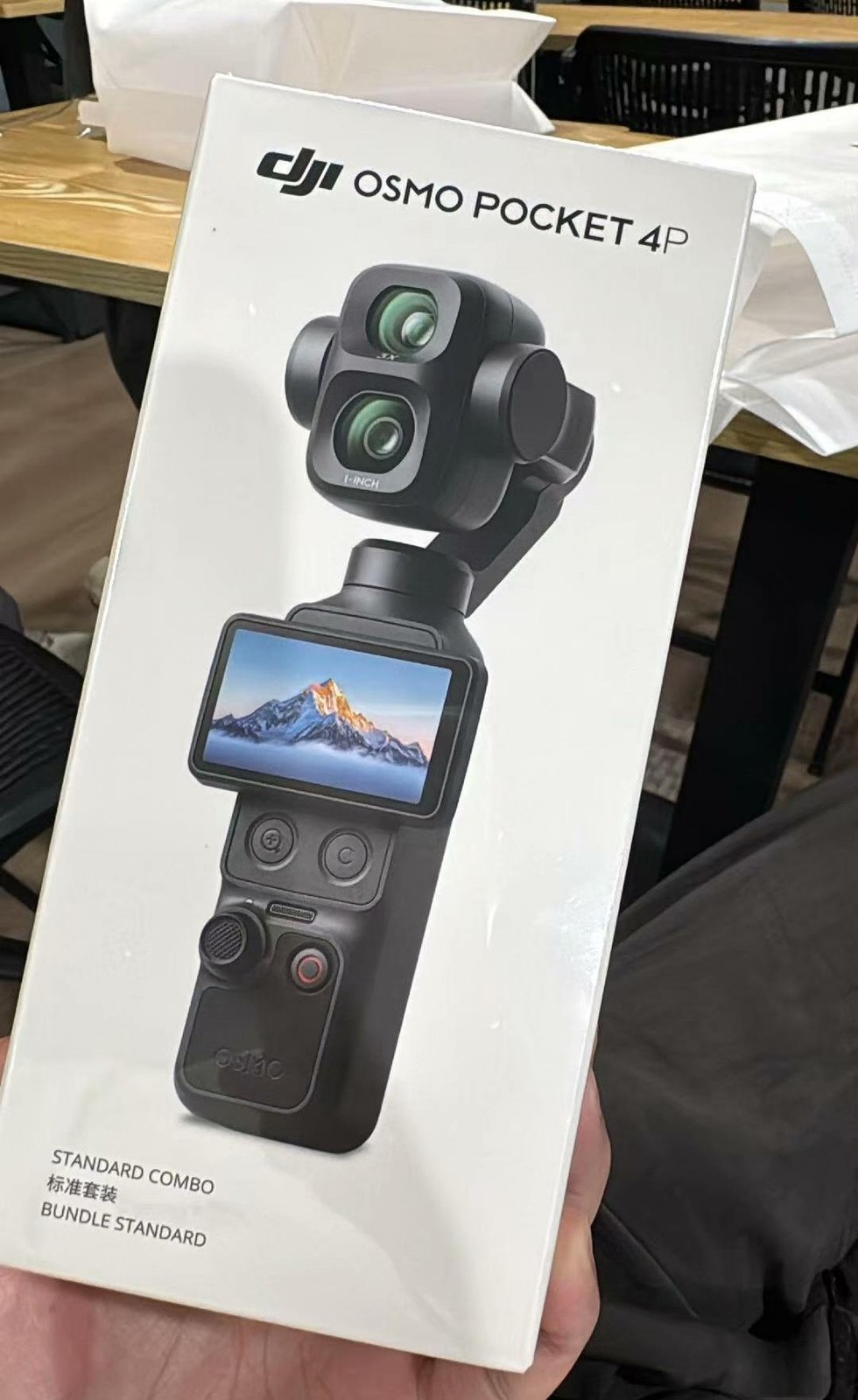 DJI Osmo Pocket Four Pro(4P) Standard Combo Handheld Stabilizer Unactivated