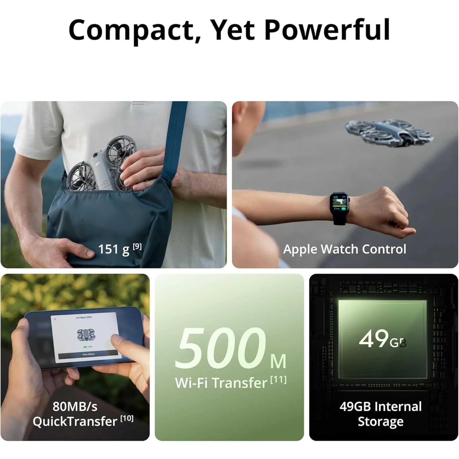 DJI Neo 2 Fly More Combo, 4K Drone with RC-N3 Remote, Digital Transmission