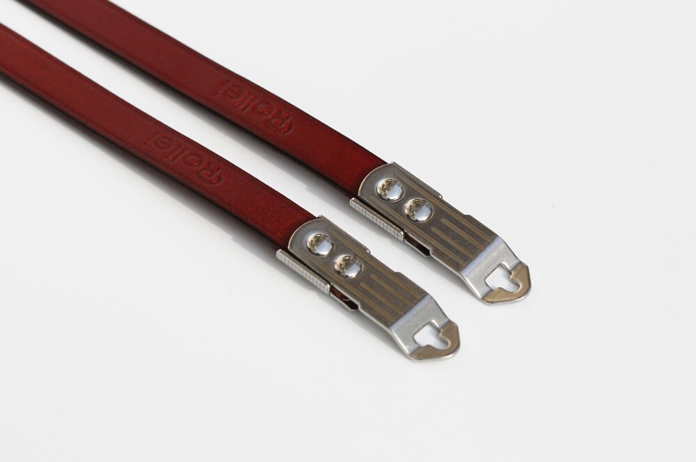 Genuine Leather Shoulder Strap w/ Lugs Rolleiflex MX-EVS Rolleicord VB +PAD