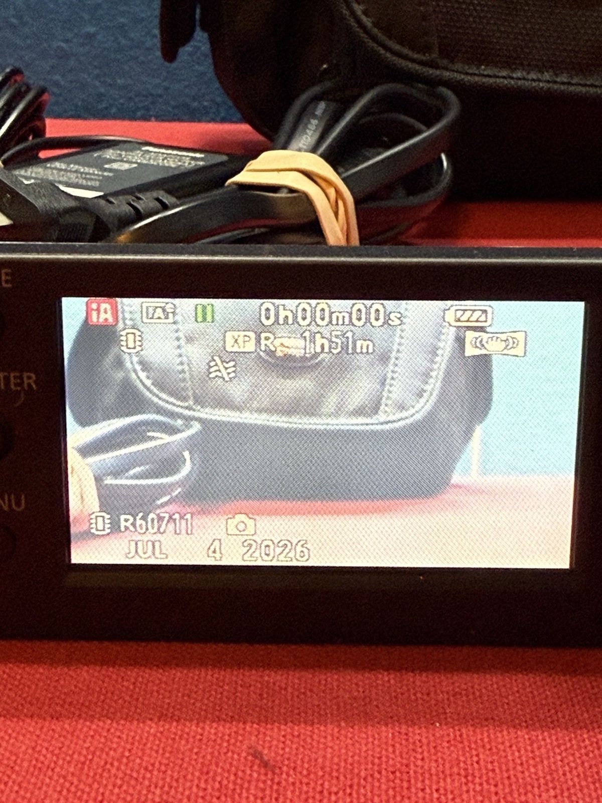 Panasonic Camcorder SDR-T55 8GB Built-in Memory 78x Zoom TESTED