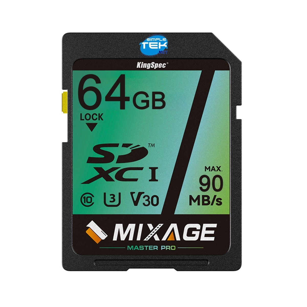 SDXC 64GB UHS-I 4K Memory Card Professional Notebook Cameras