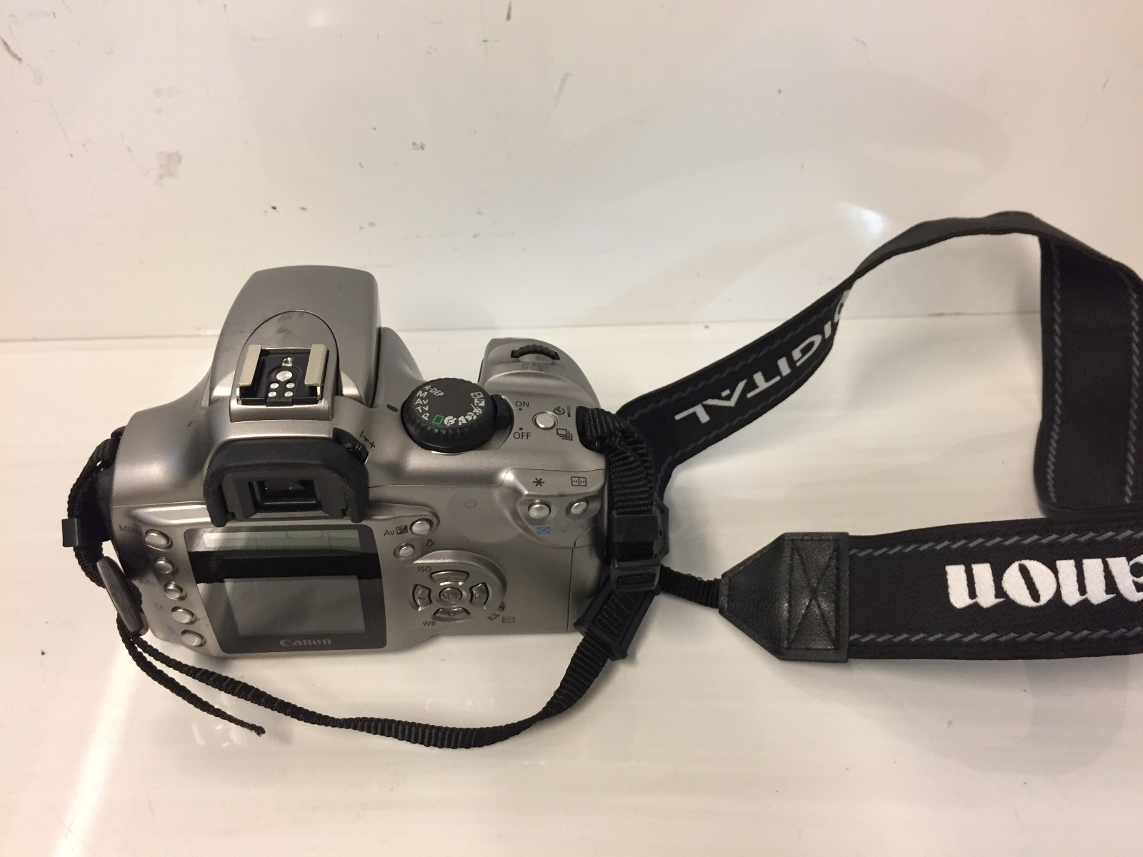 Canon DS6041 EOS Digital Rebel 6.3MP DSLR Camera Body Silver Body Only