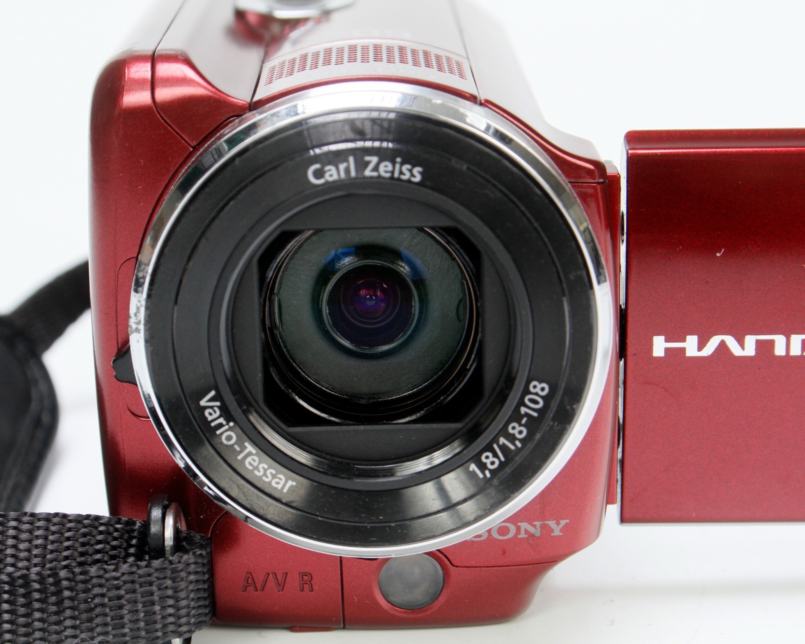 Sony Handycam DCR-SR68 Standard Definition Camcorder (Red) 80GB HDD