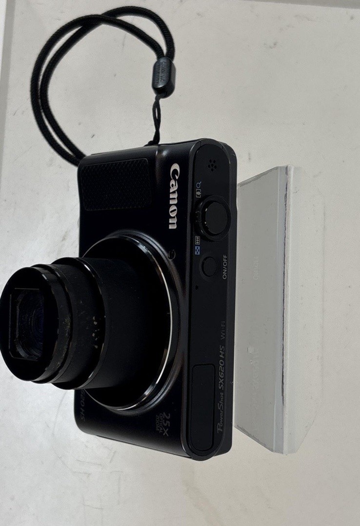 Canon PowerShot SX620 HS Black Compact Camera 20.2MP 25x Wi-Fi NFC 3″ Box
