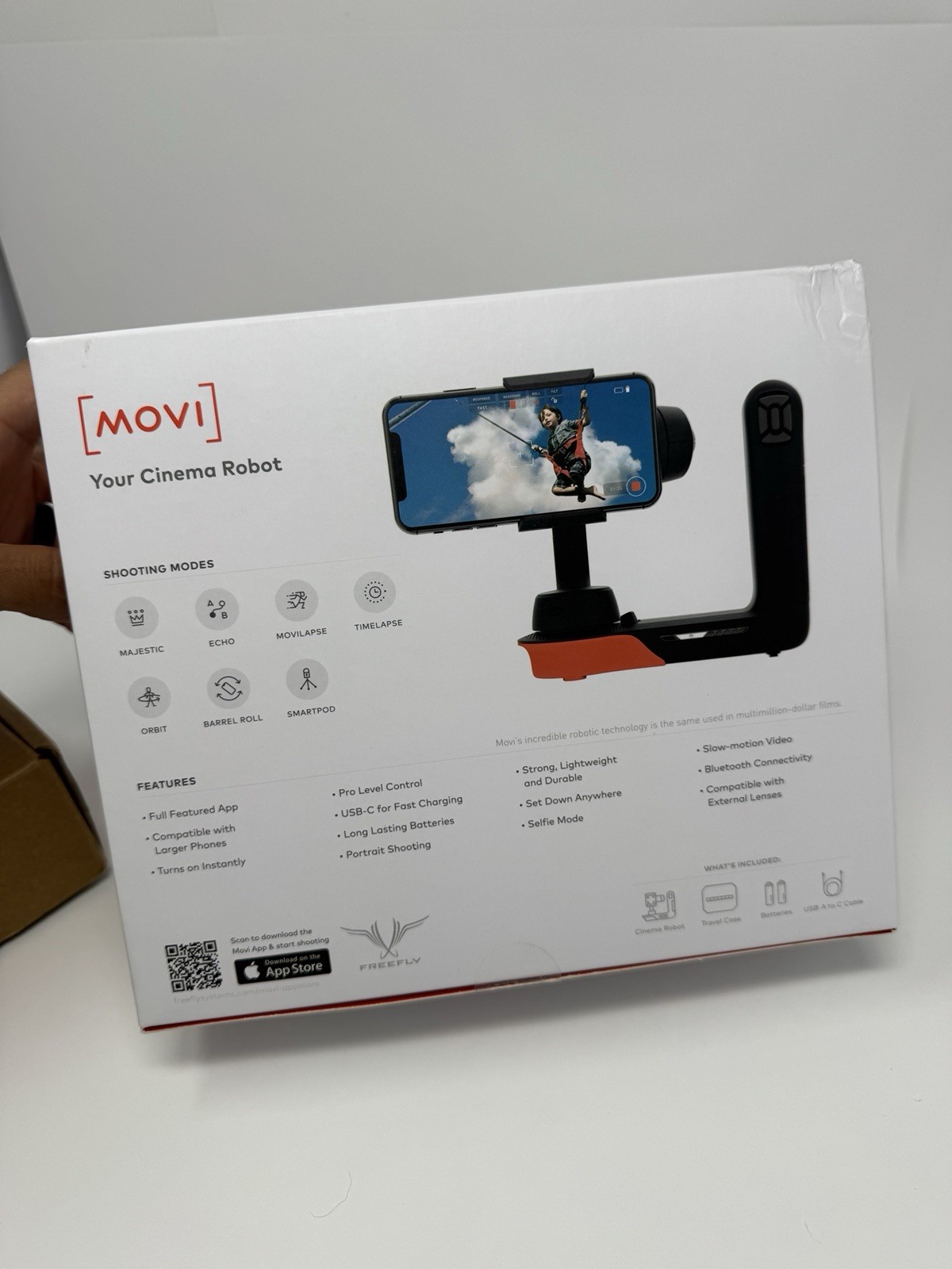 Freefly MoVI Cinema Robot Smartphone Gimbal + Adjustable Counterweight Bundle!