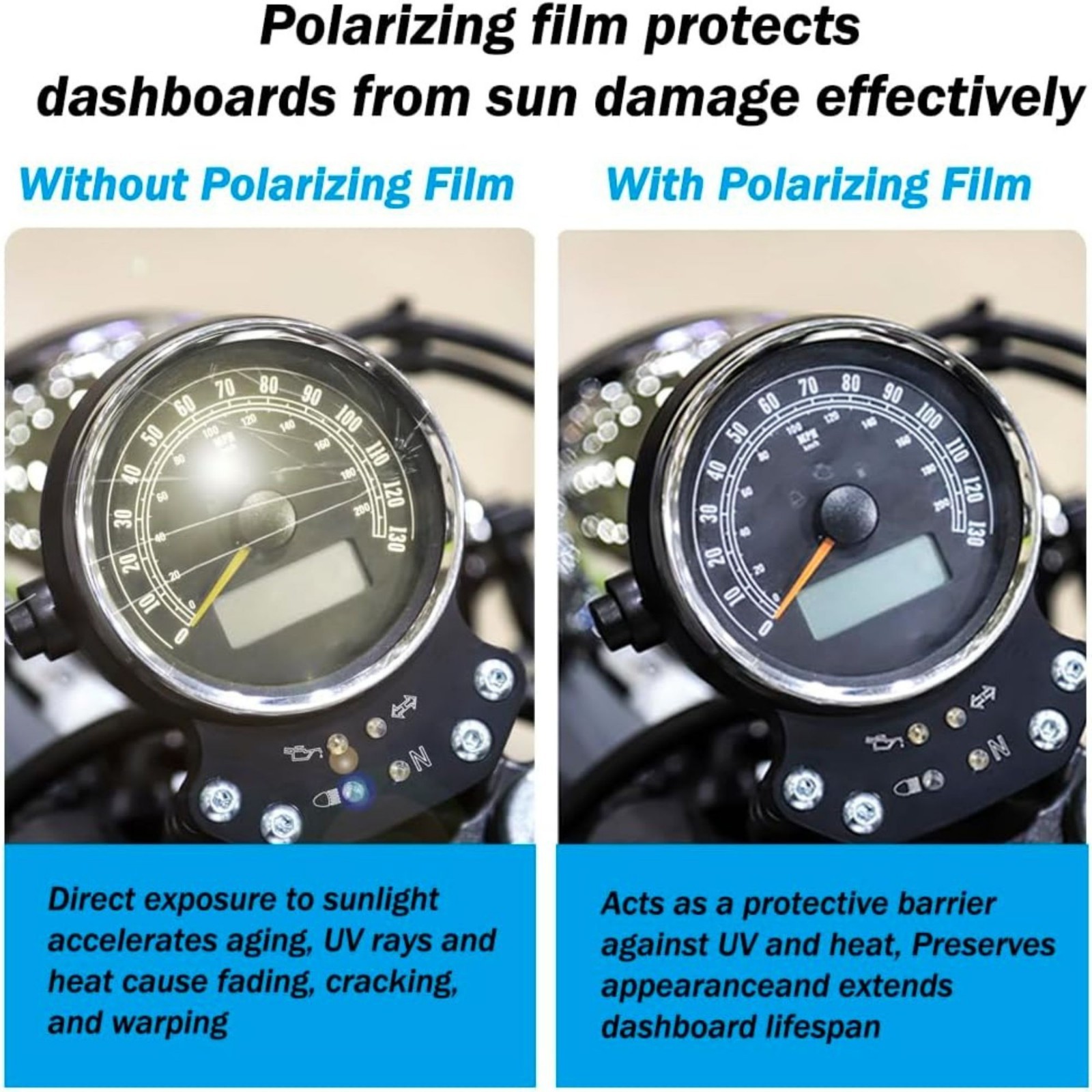 Adhesive Polarizing Film Sheet 7.8″ x 11.8″ – Linear Polarizer Filter for LCD S