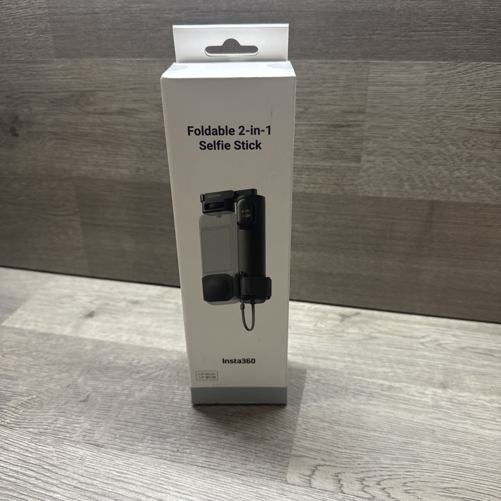 Insta360 23″ 2-in-1 Foldable Invisible Selfie Stick Tripod, Black