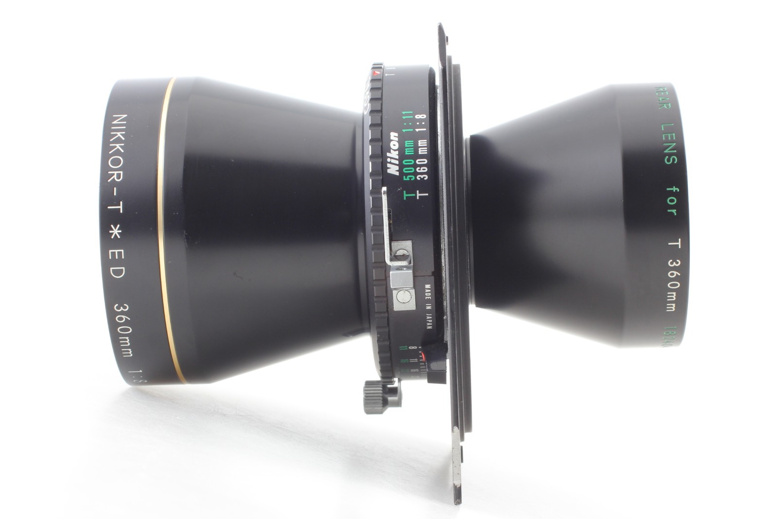 [MINT] Nikon Nikkor T * ED 360mm 500mm 720mm f11 Lens Rear 360mm f/8 From JAPAN