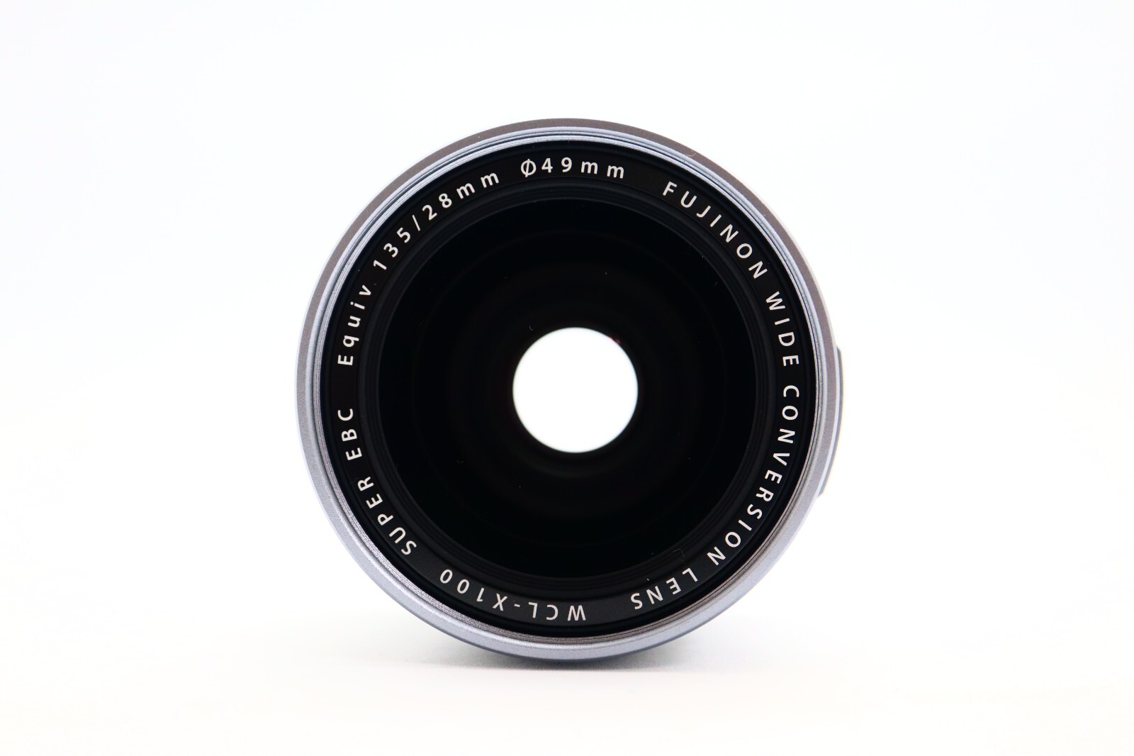 574 FUJIFILM WCL-X100 Wide Conversion Lens Silver for X100 series **N MINT** DHL