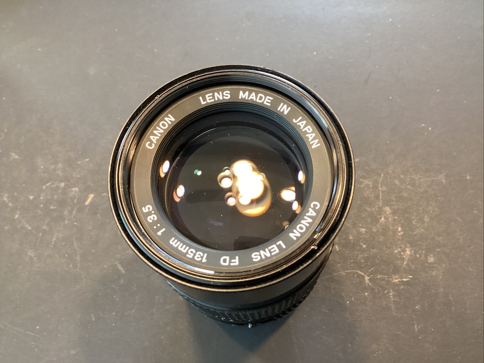 NEW Canon FD 135mm F3.5 Lens In Box Free Ship