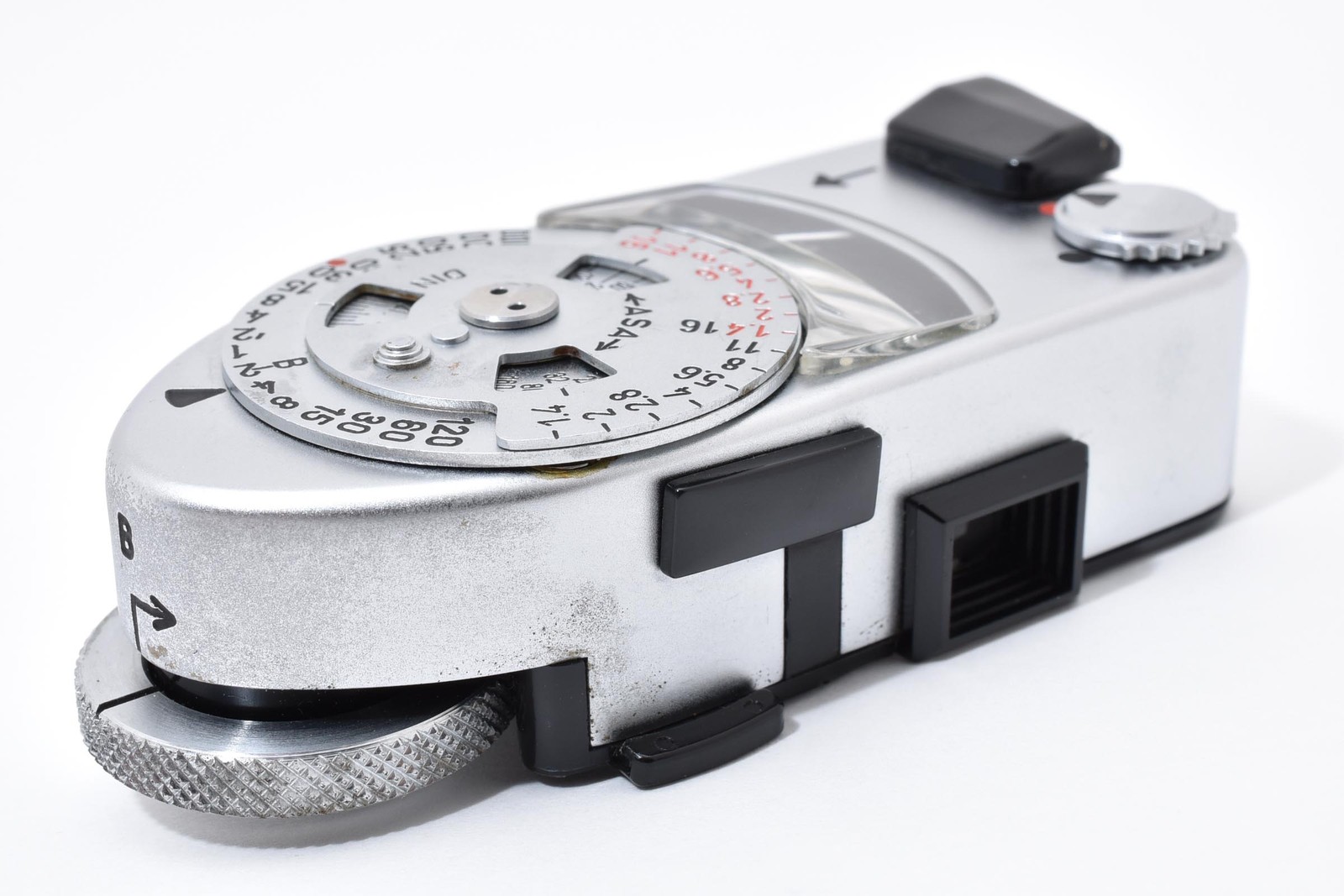 Meter Works![MINT] Leica Light MR Meter MR-4 MR 4 Silver For M2 M3 M4 JAPAN C901